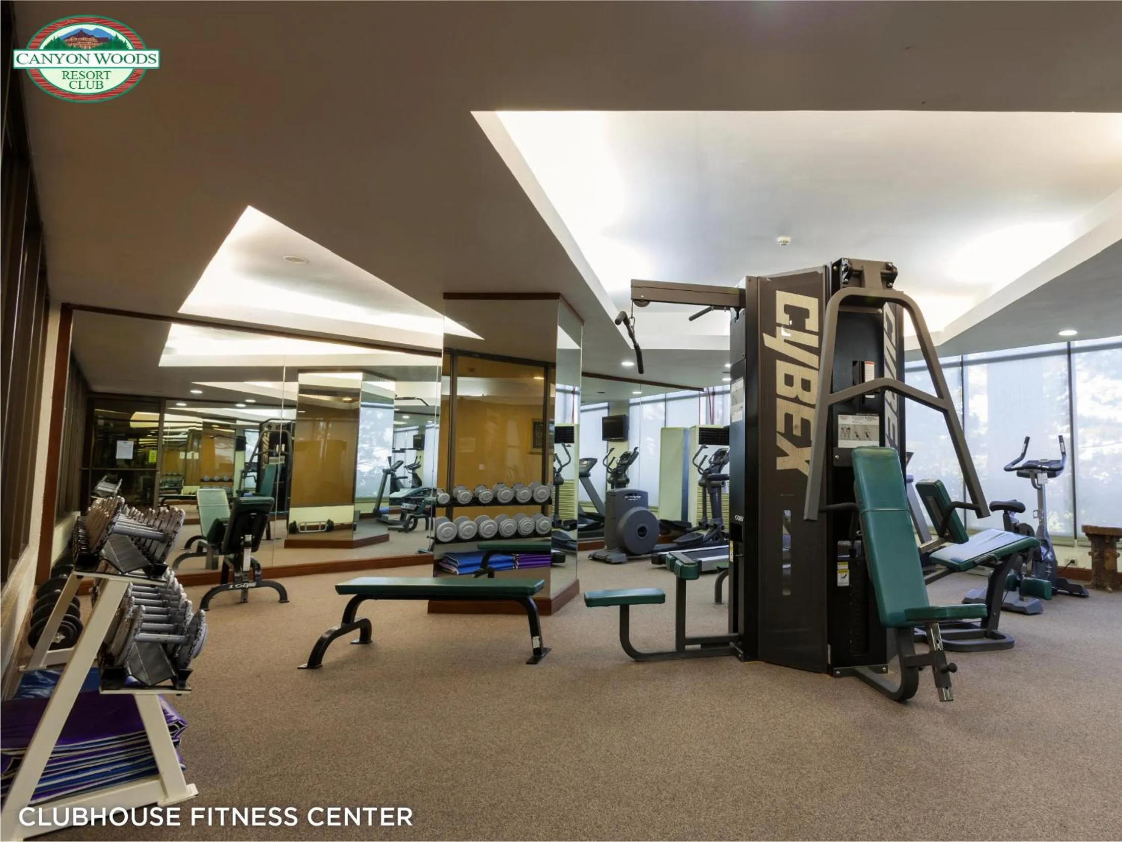 Fitness centre/facilities in Canyon Woods Resort Club Tagaytay
