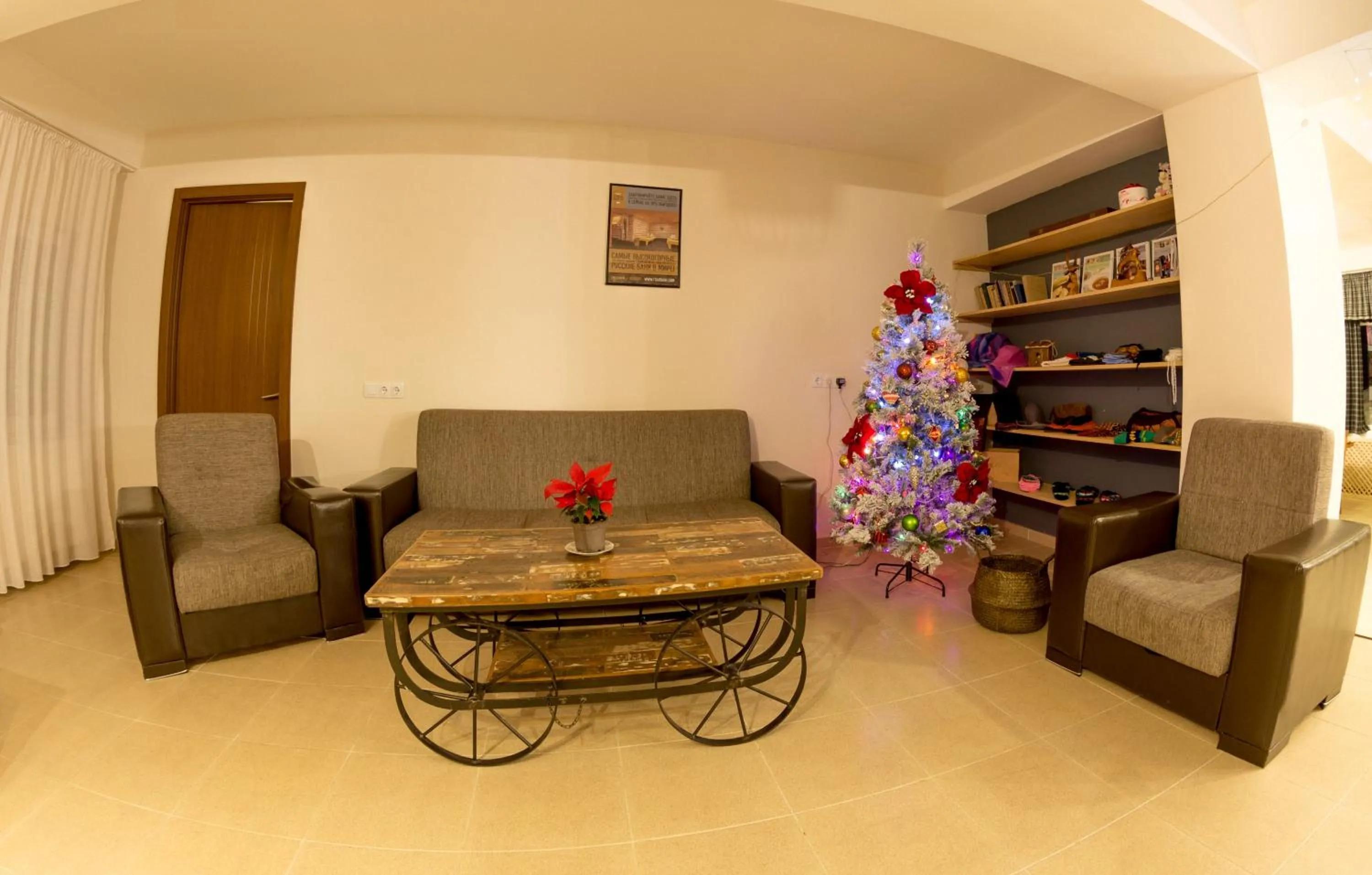 Living room in Hotel Deka Gudauri