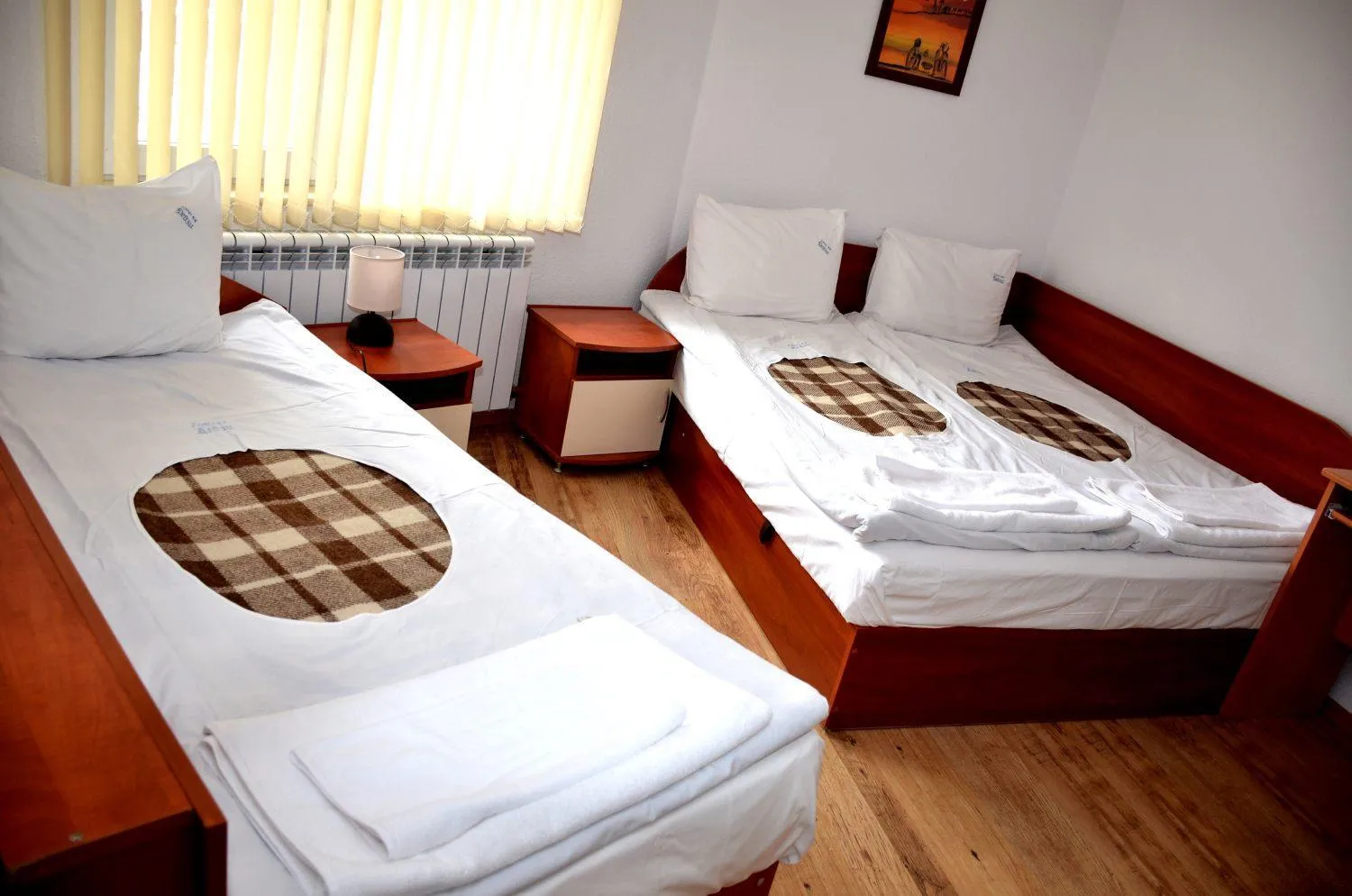 Bed in Family Hotel Daisy