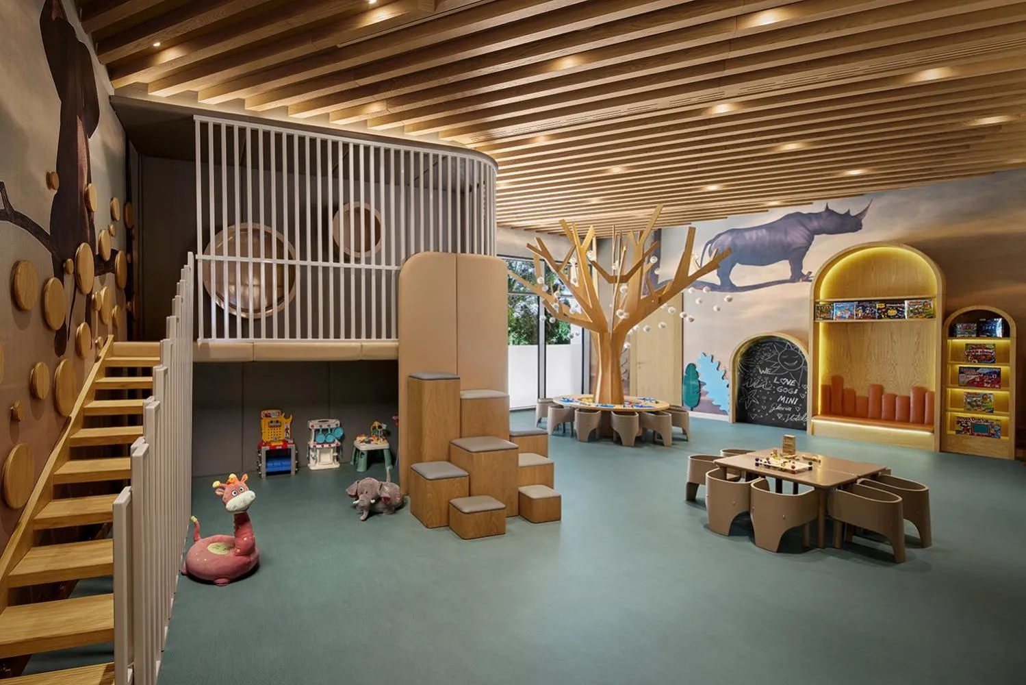 Children play ground in Gloria Serenity Resort