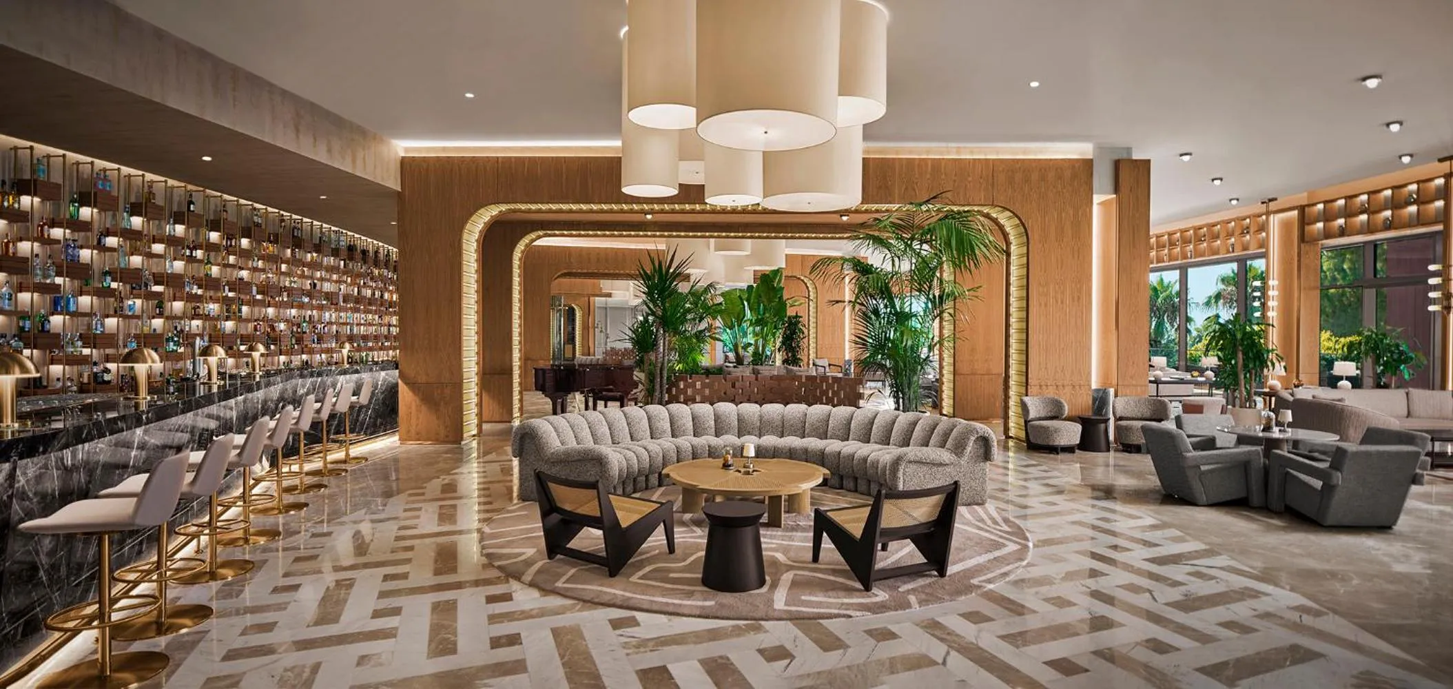 Seating area in Gloria Serenity Resort