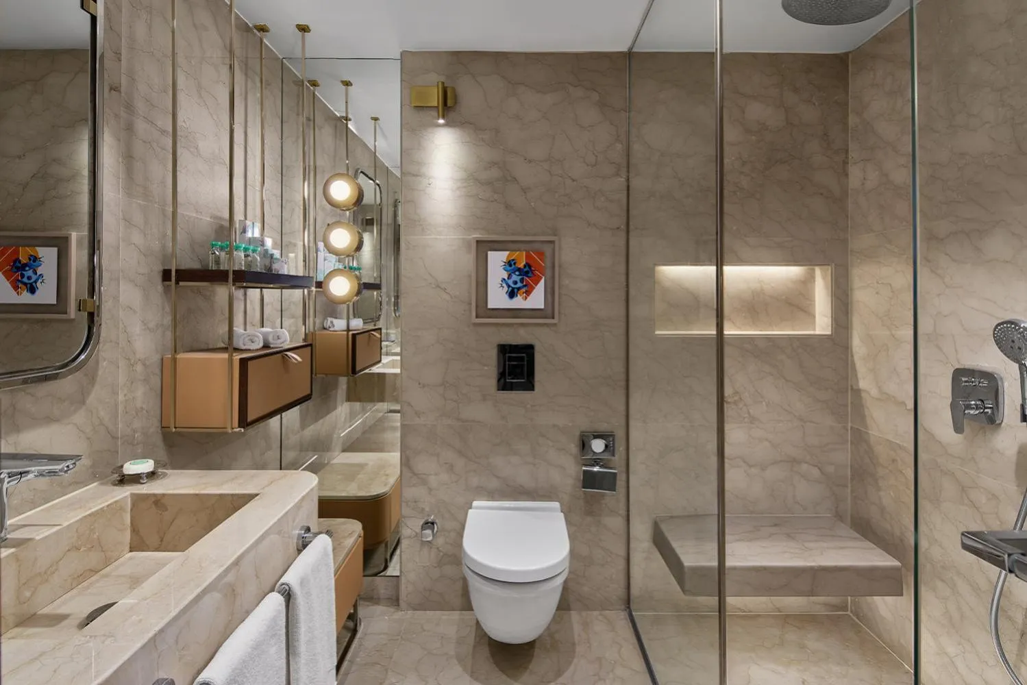 Shower in Gloria Serenity Resort