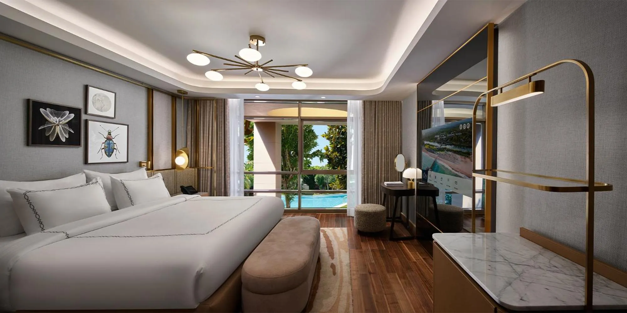 Bed in Gloria Serenity Resort