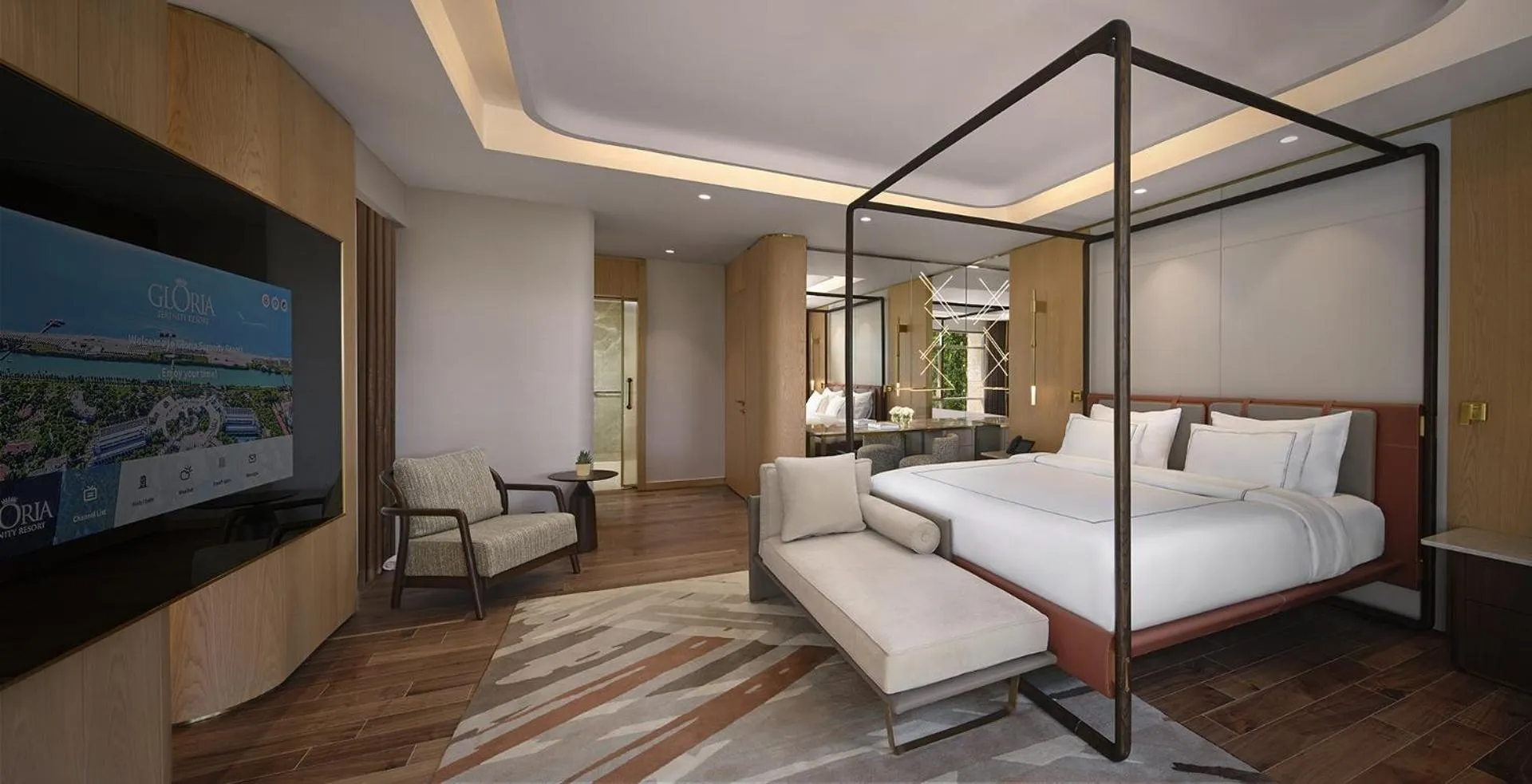 Bed in Gloria Serenity Resort