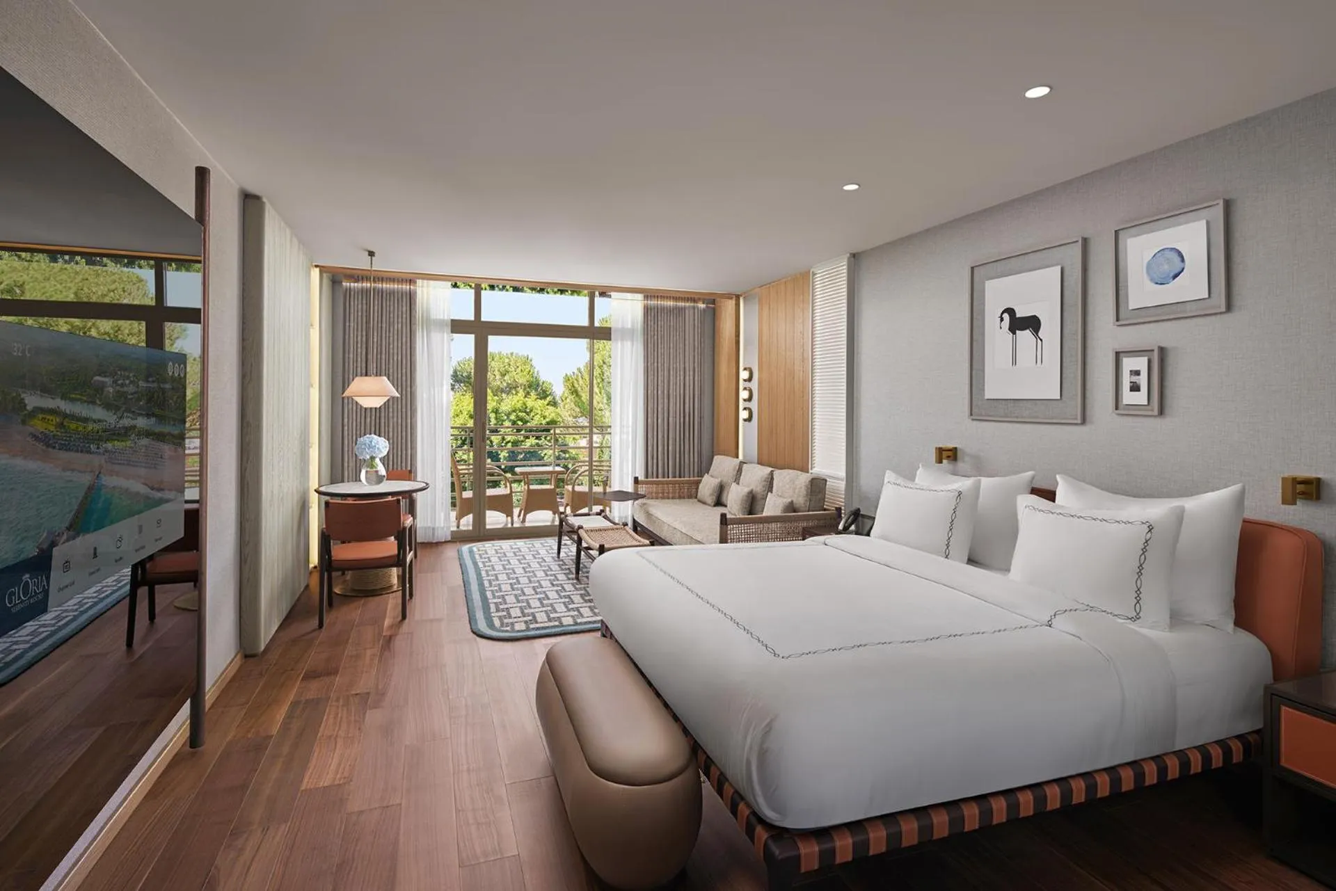 Bed in Gloria Serenity Resort