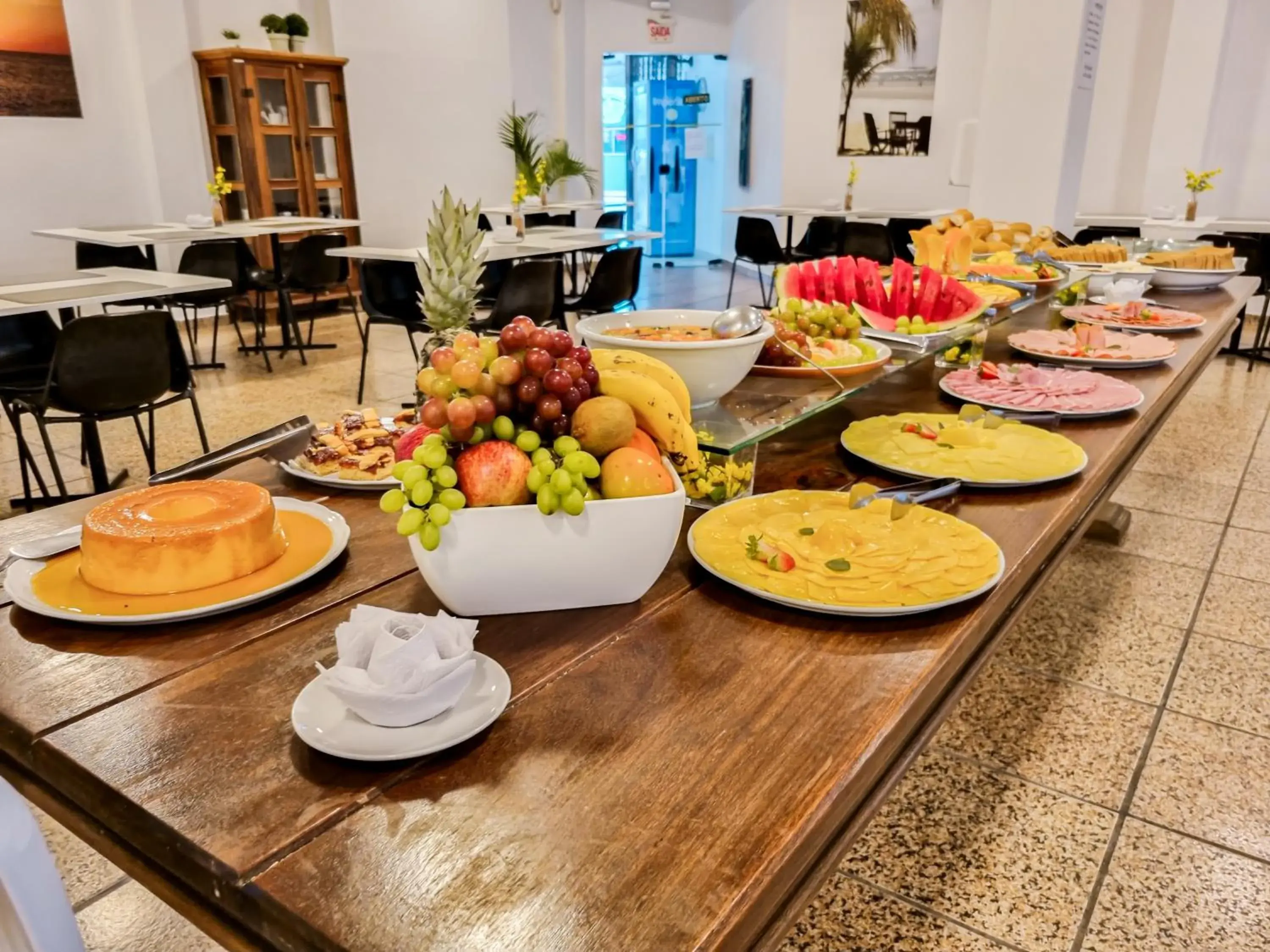 Buffet breakfast in Canas Gold Praia Hotel Buffet breakfast in Canas Gold Praia Hotel