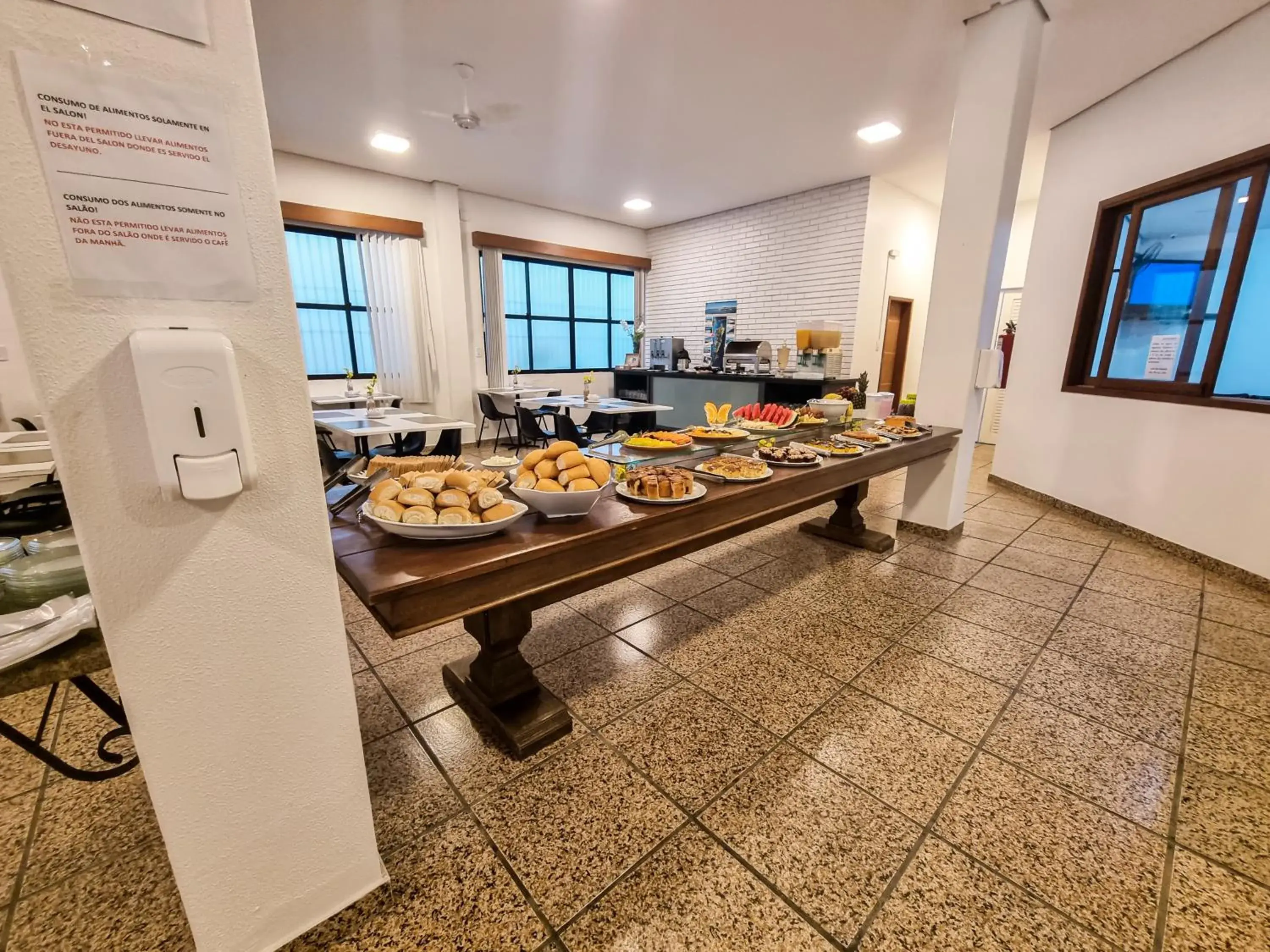 Buffet breakfast in Canas Gold Praia Hotel Buffet breakfast in Canas Gold Praia Hotel