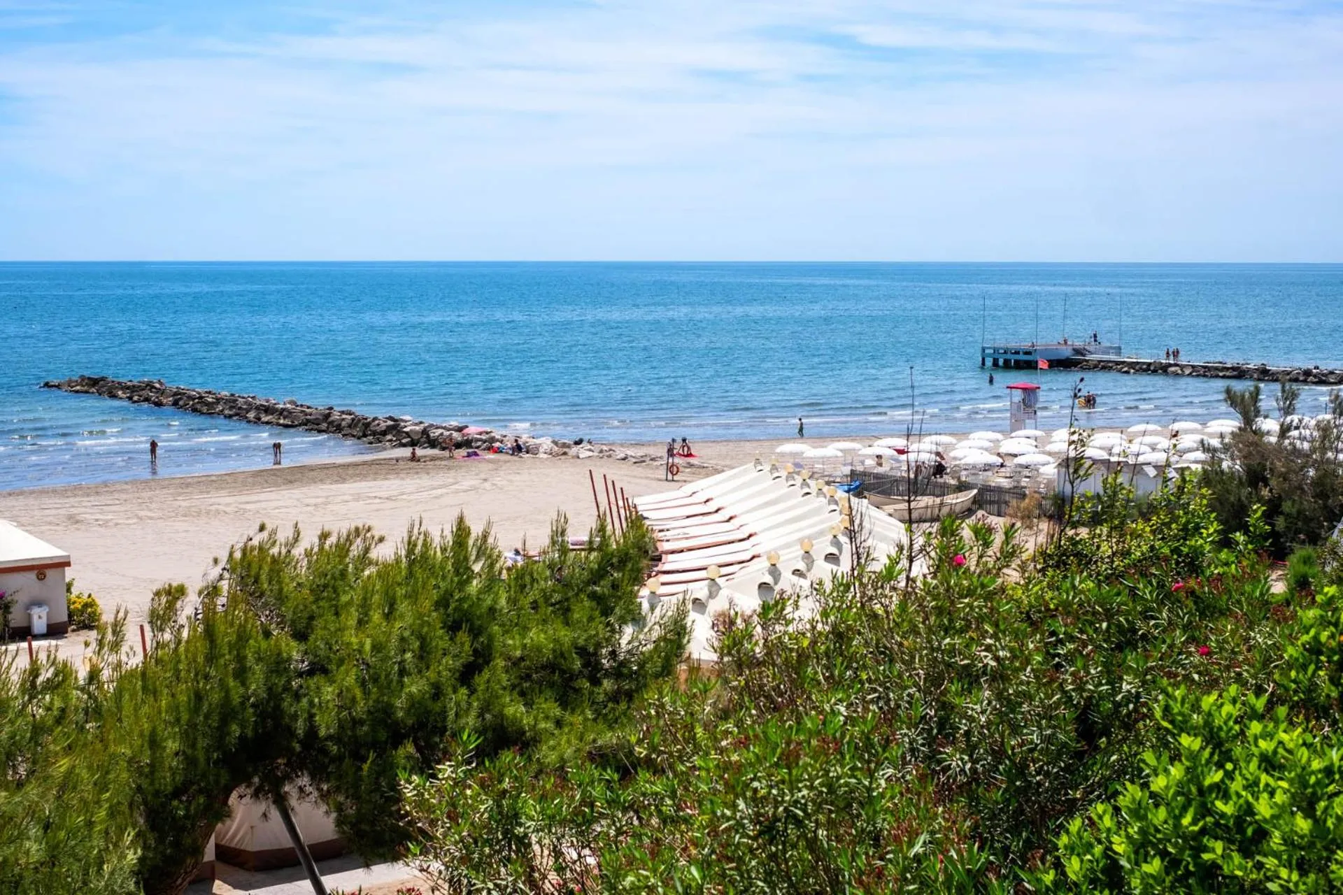 Beach in Hotel Petit Palais