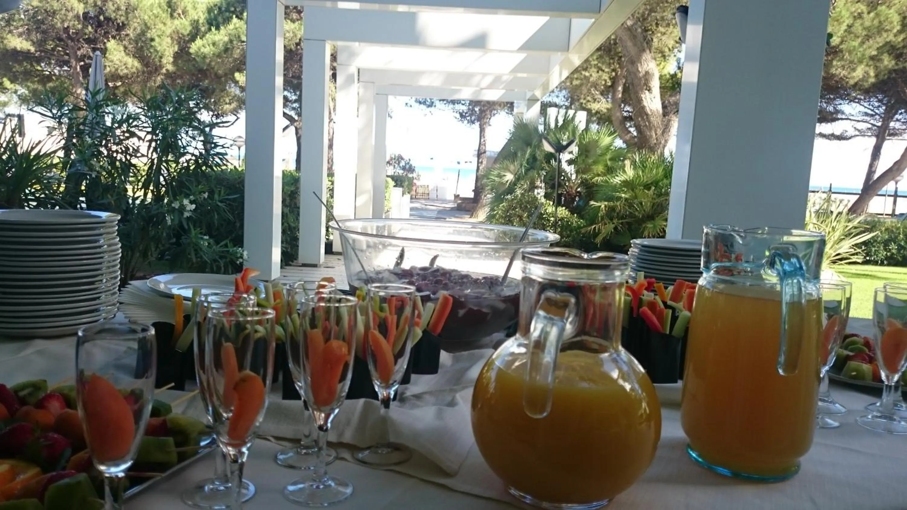 Sea view in International Beach Hotel