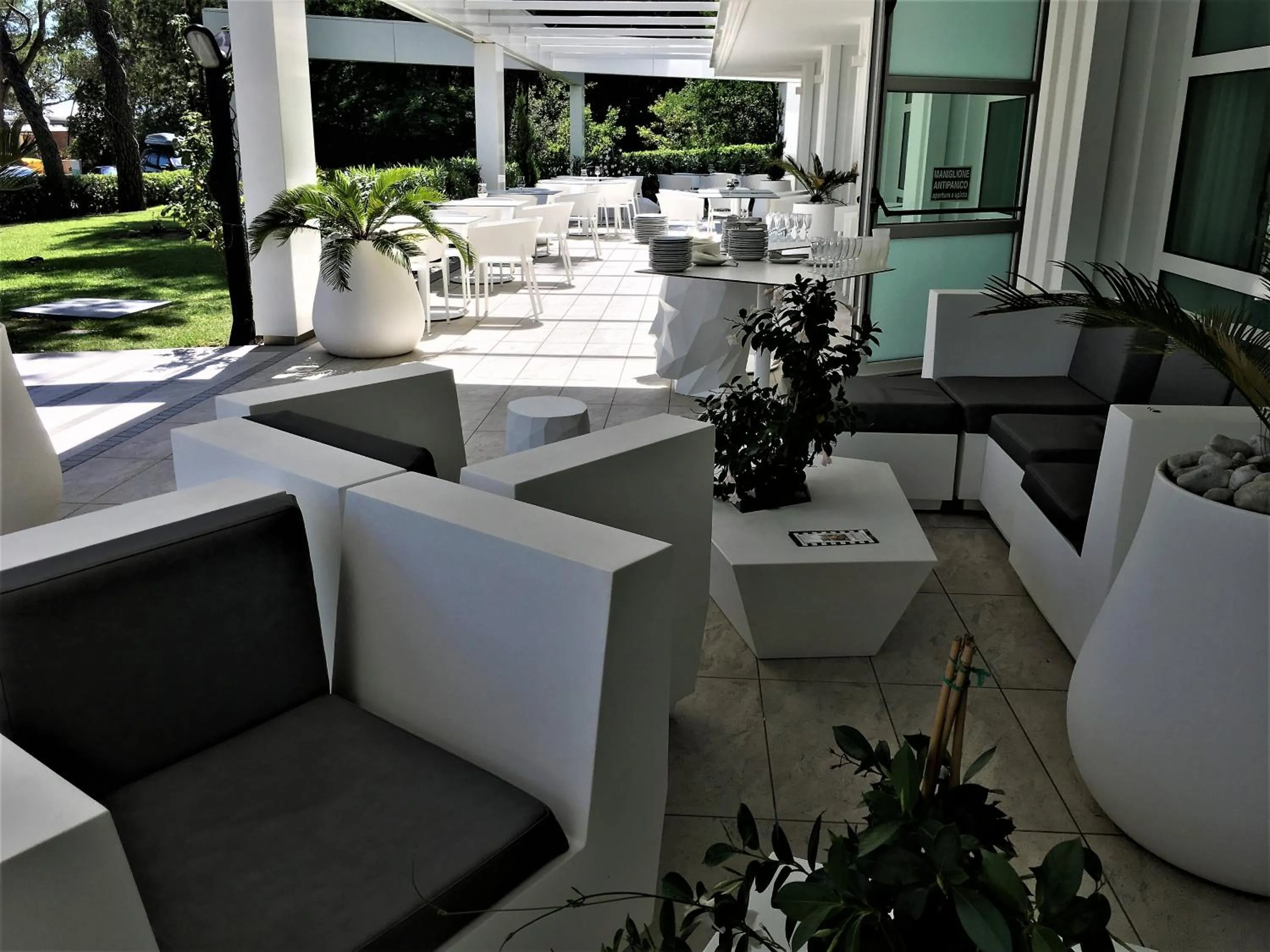 Balcony/Terrace in International Beach Hotel