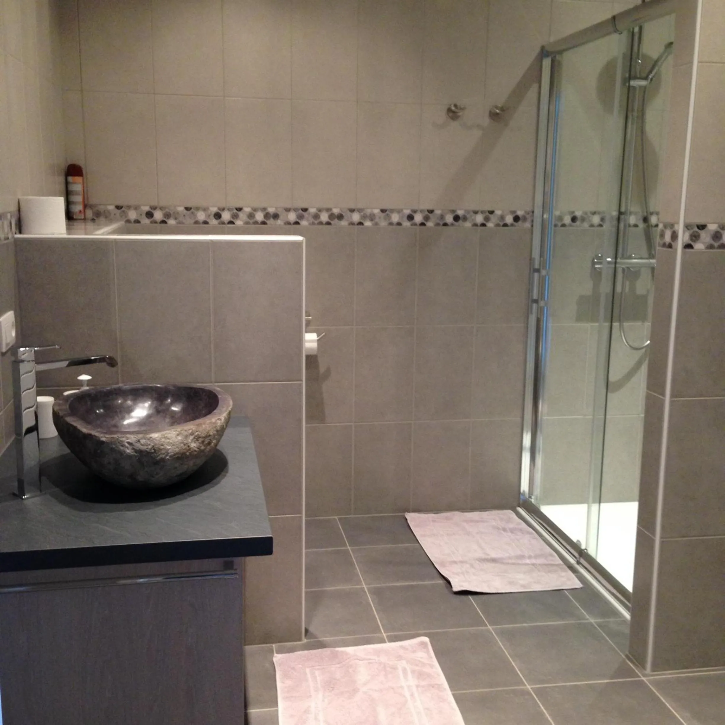 Shower in Maison Chabrat