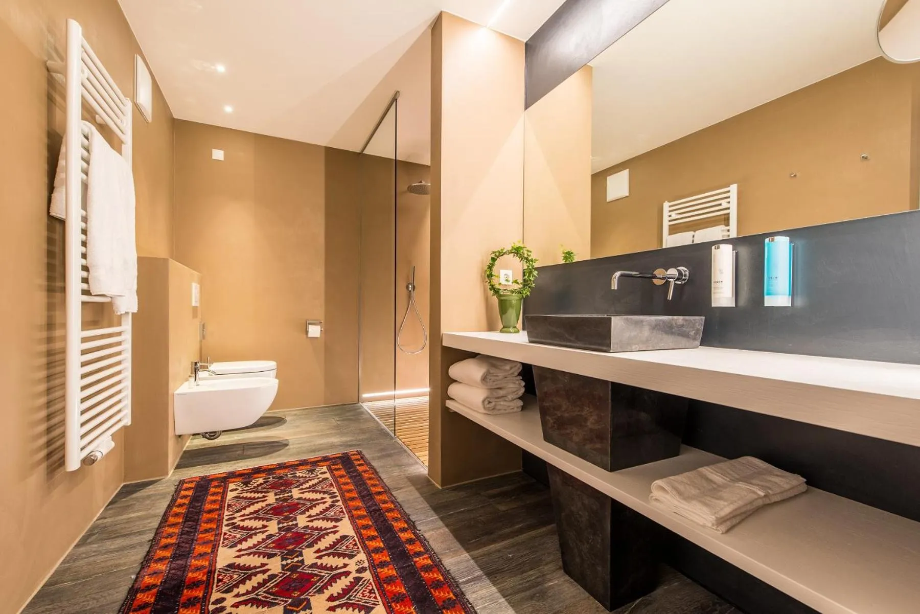 Shower in Adler Suite & Stube