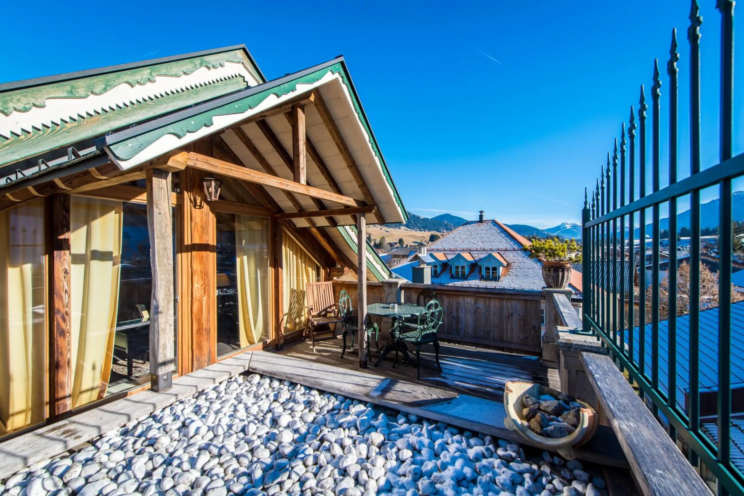 Balcony/Terrace in Adler Suite & Stube