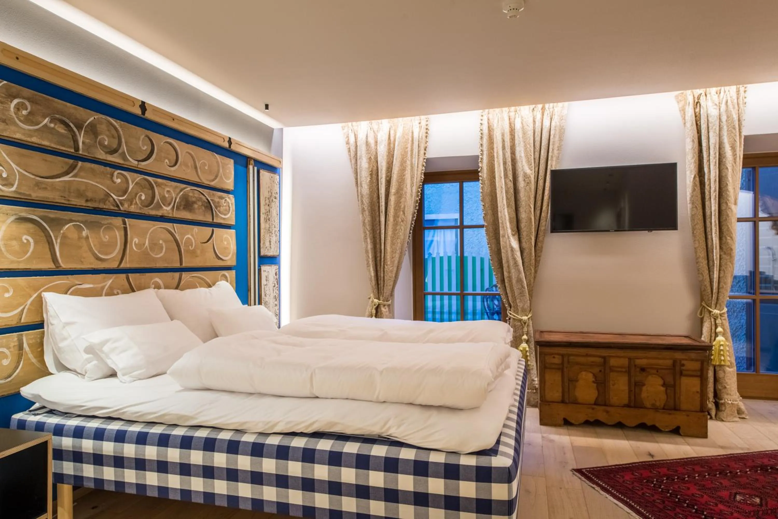 Bedroom, Bed in Adler Suite & Stube