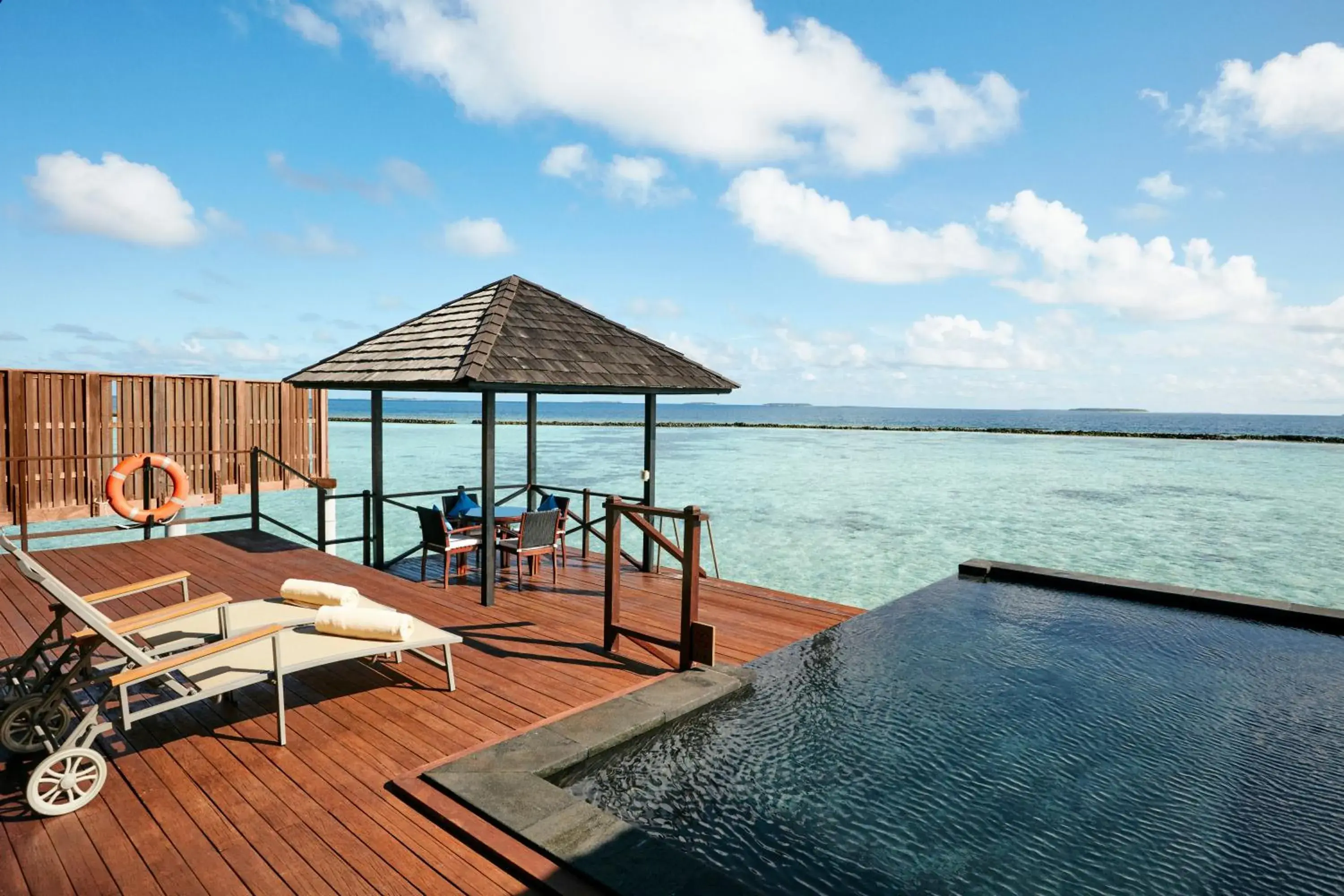 Infinity Pool Water Villa-Free Transfer, 2 pax, 7 nights minimum. in Sun Siyam Iru Fushi with Free Transfer Infinity Pool Water Villa-Free Transfer, 2 pax, 7 nights minimum. in Sun Siyam Iru Fushi with Free Transfer