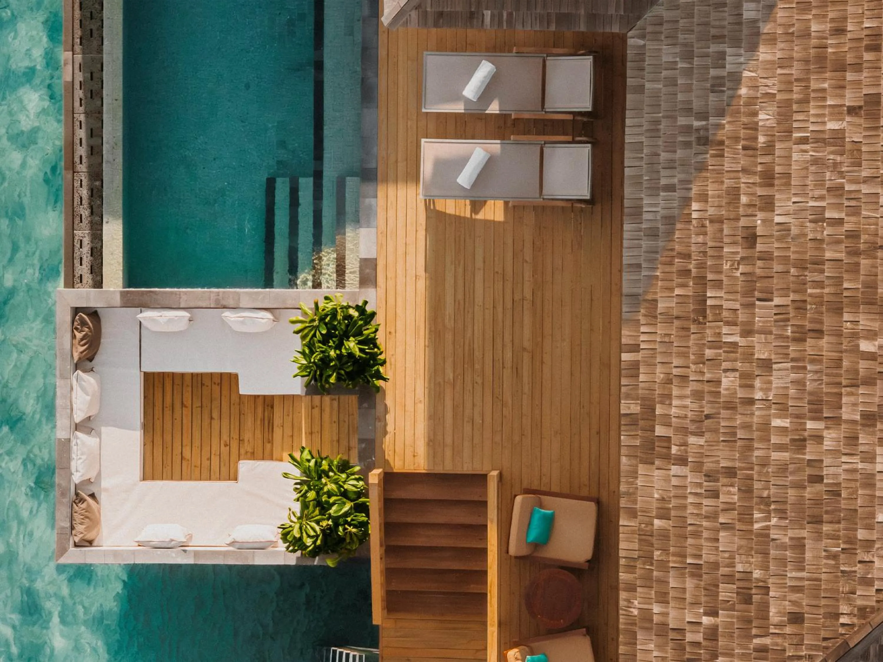 Balcony/Terrace in Sun Siyam Iru Fushi with Free Transfer