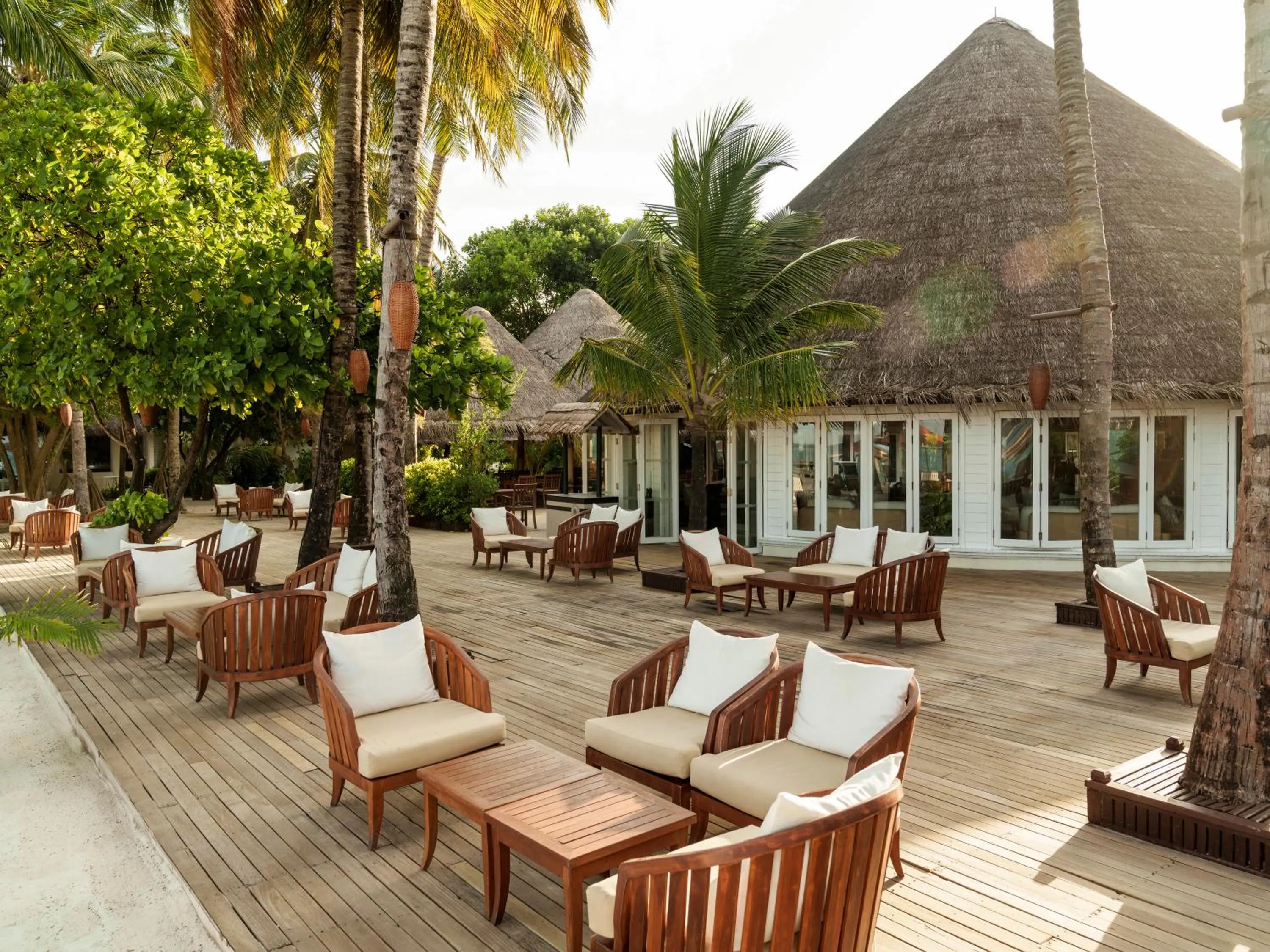 Lounge or bar in Sun Siyam Iru Fushi with Free Transfer