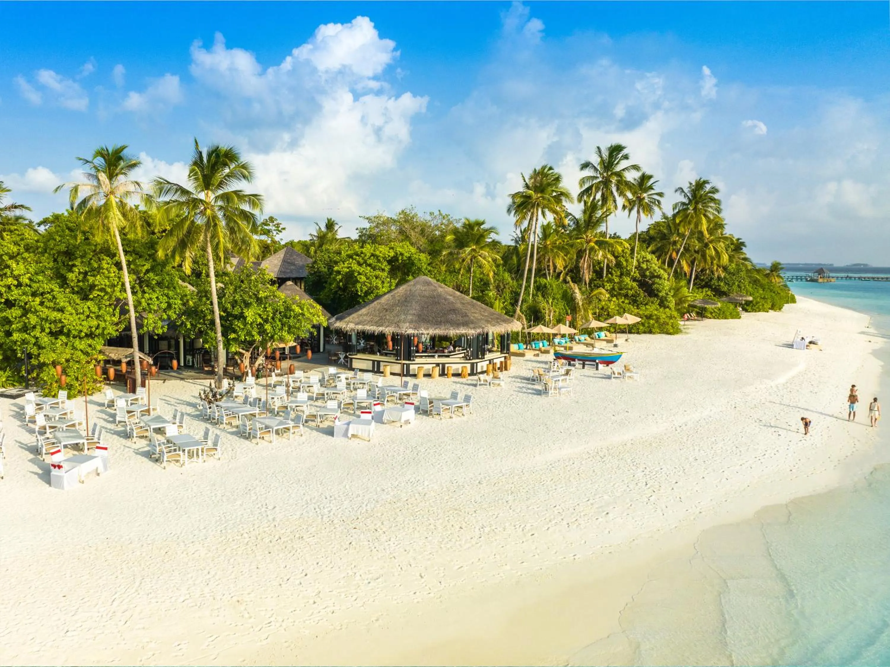 Restaurant/places to eat in Sun Siyam Iru Fushi with Free Transfer