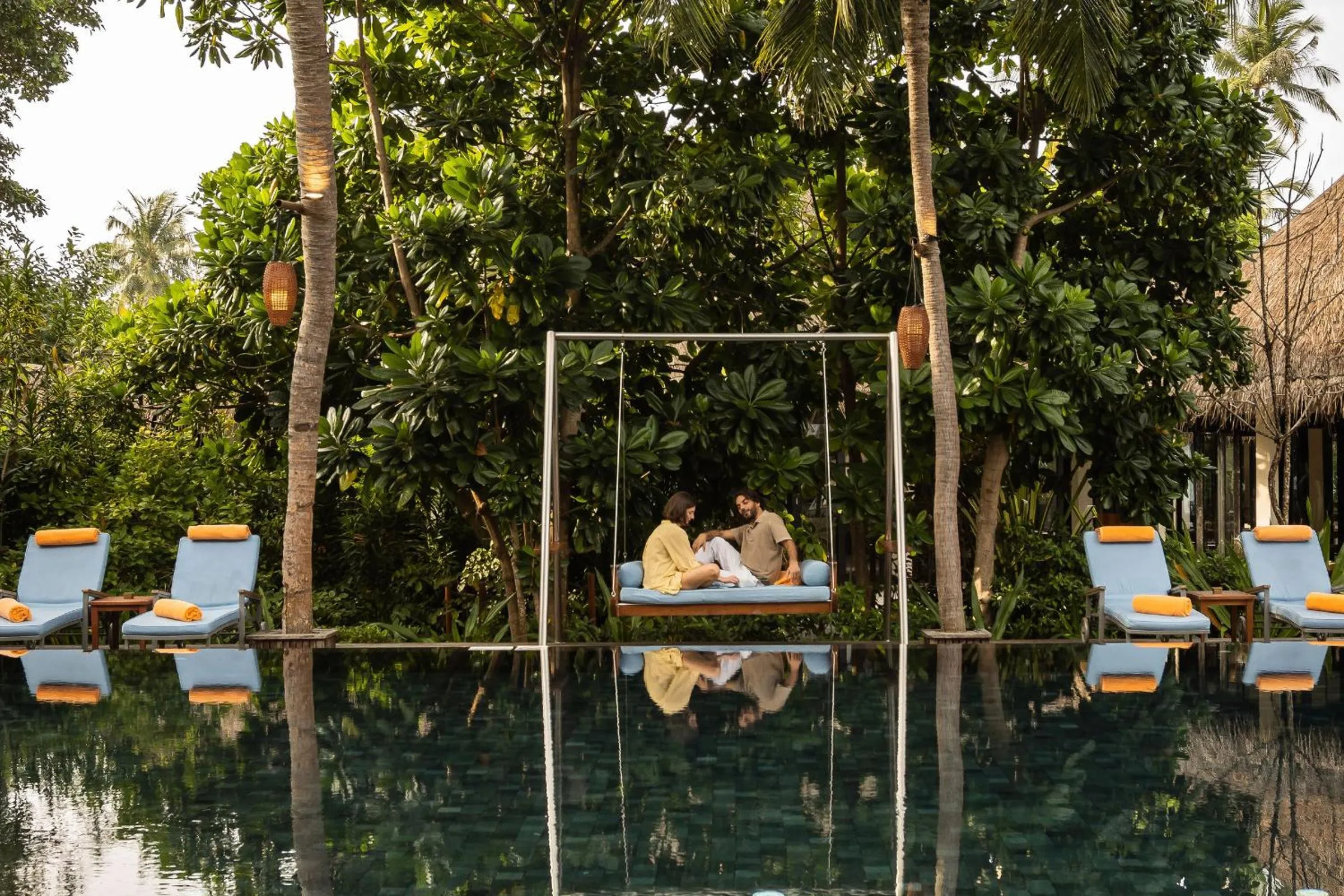 Swimming pool in Sun Siyam Iru Fushi with Free Transfer