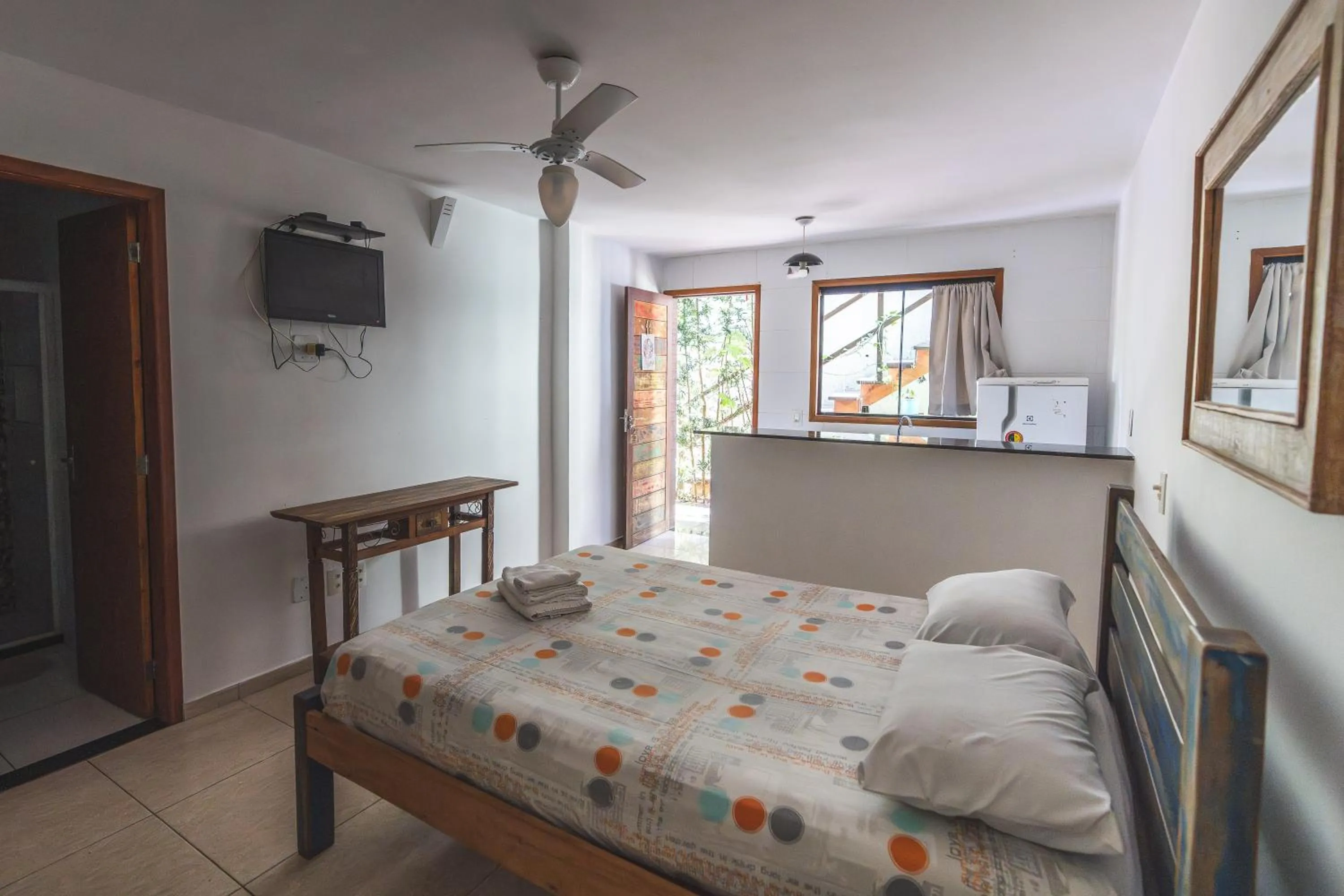 Bed in POUSADA ENCANTO DO AMOR