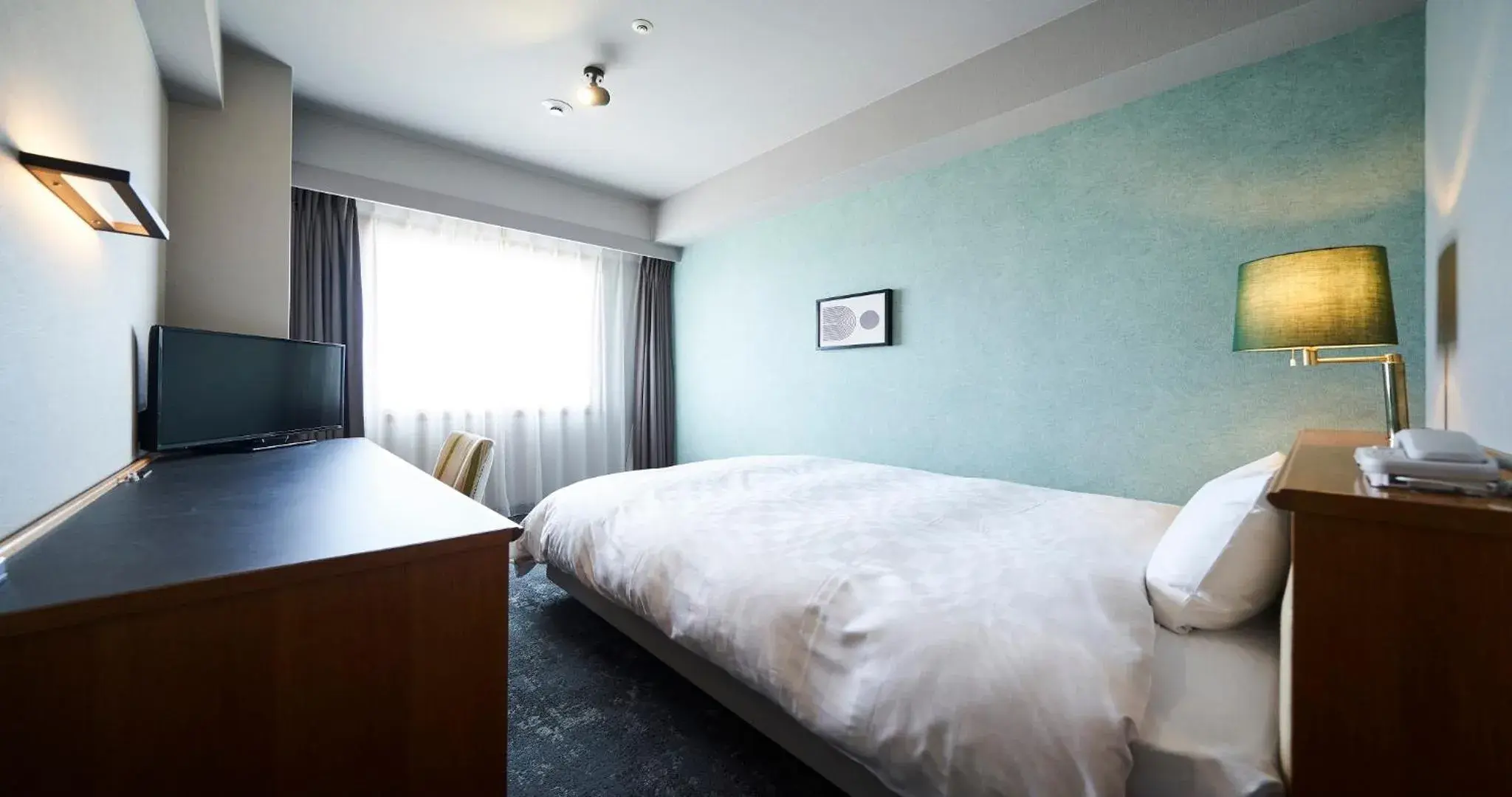 Bed in Hotel Grand Ciel Hanamaki Bed in Hotel Grand Ciel Hanamaki