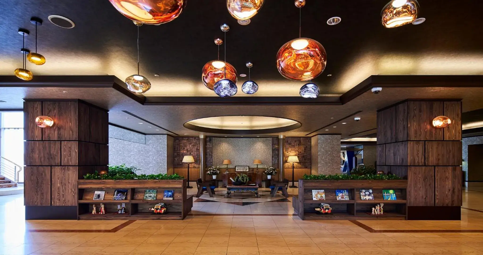 Lobby or reception in Hotel Grand Ciel Hanamaki Lobby or reception in Hotel Grand Ciel Hanamaki