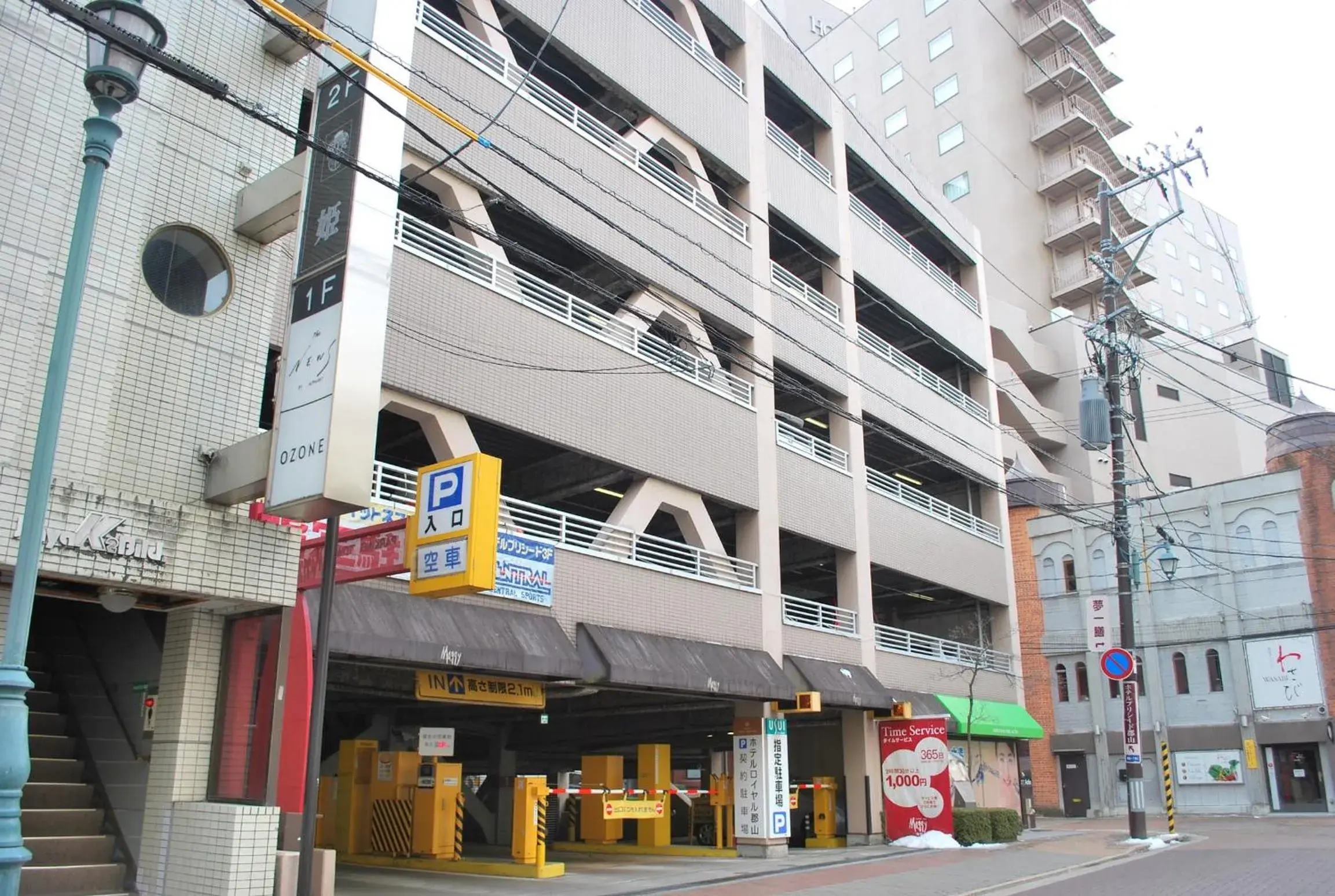 Parking in Hotel Global View Koriyama Parking in Hotel Global View Koriyama