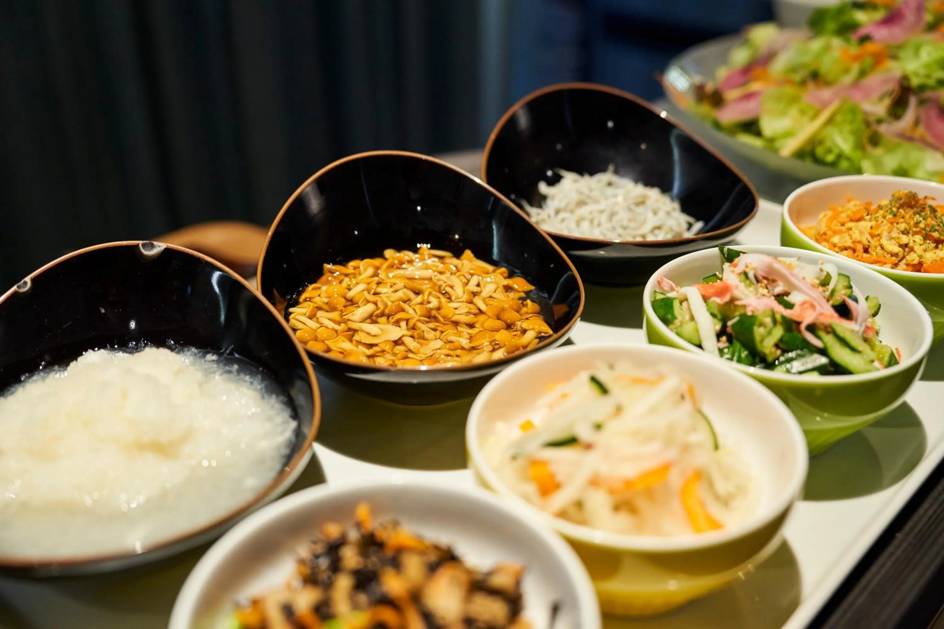 Buffet breakfast in Hotel Global View Koriyama