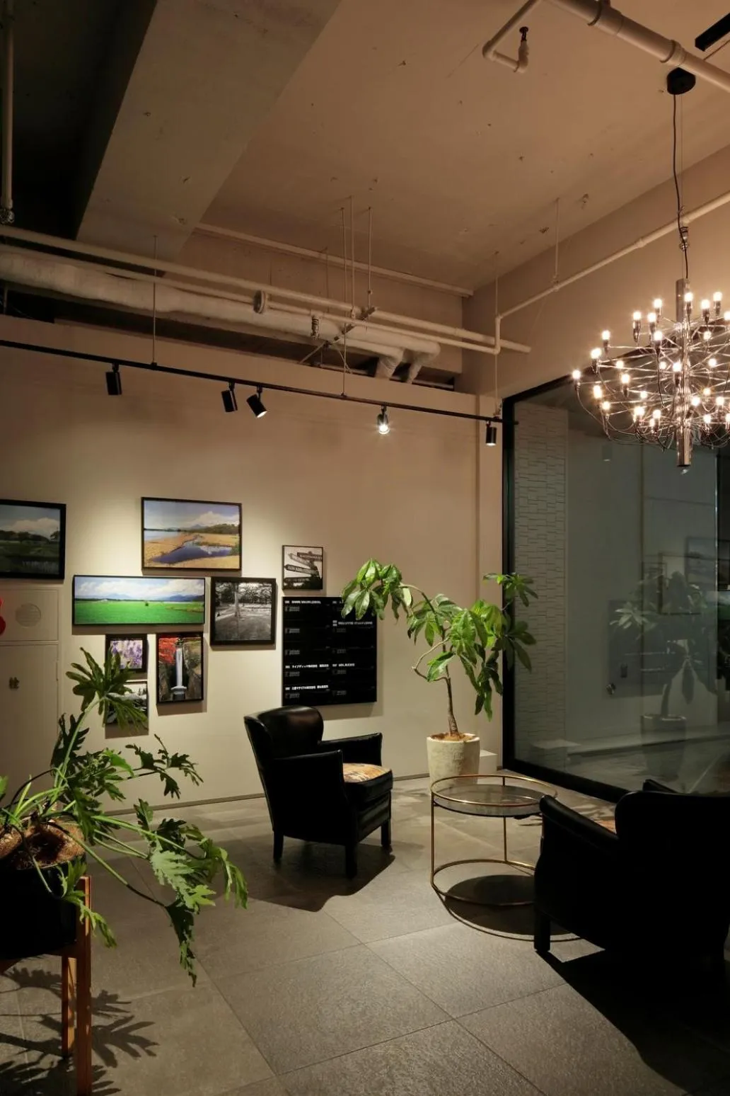 Seating area in Hotel Global View Koriyama