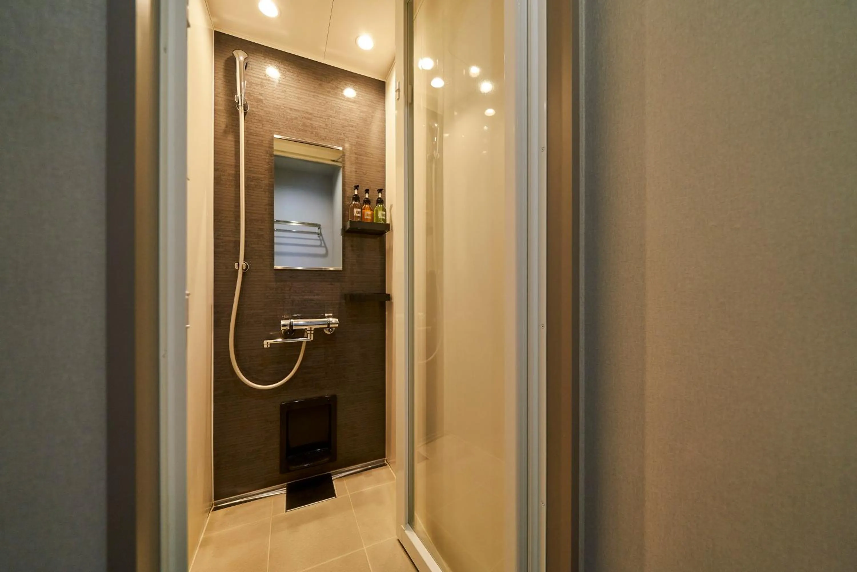 Shower in Hotel Global View Koriyama