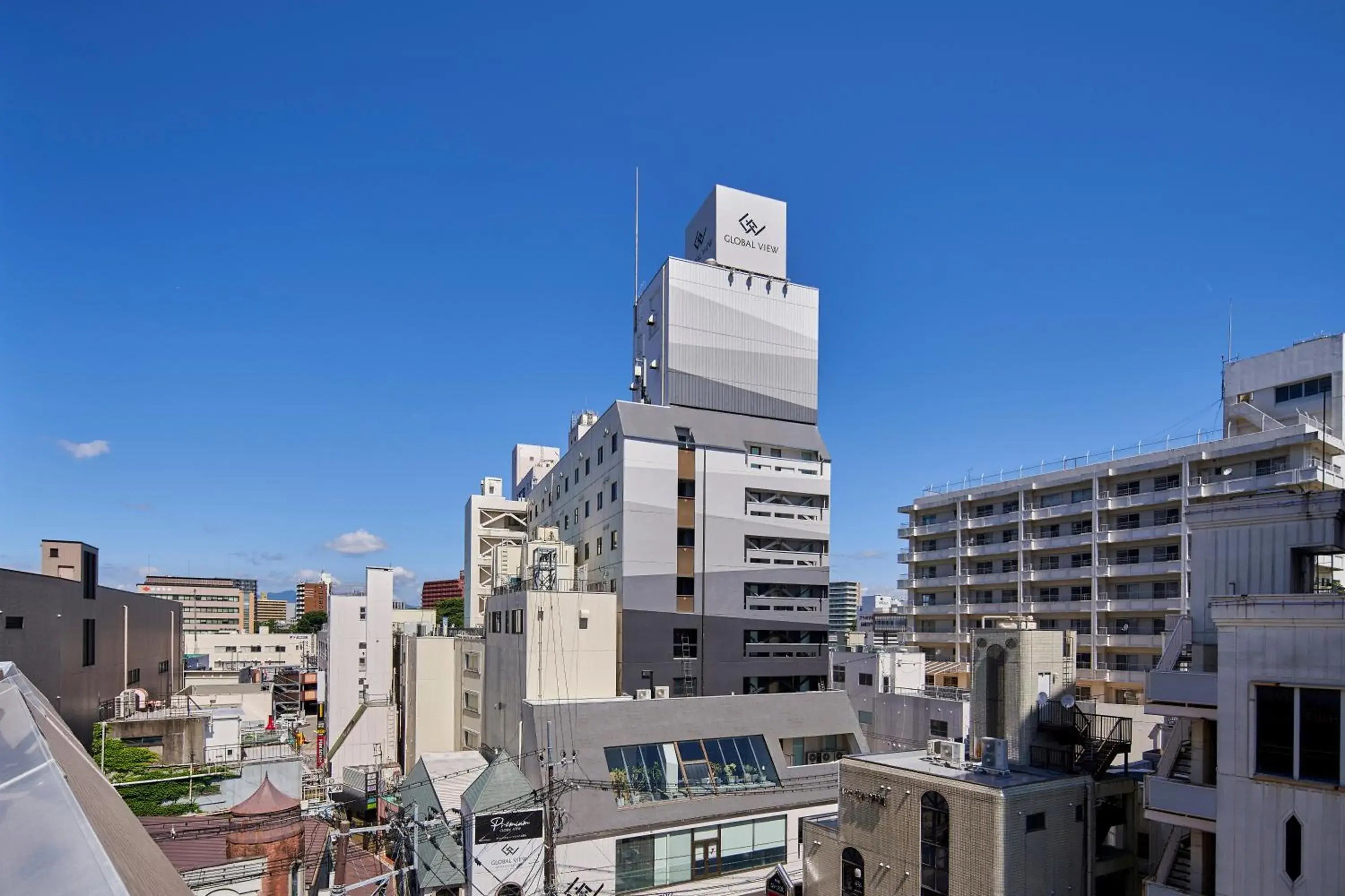 Property building in Hotel Global View Koriyama Property building in Hotel Global View Koriyama