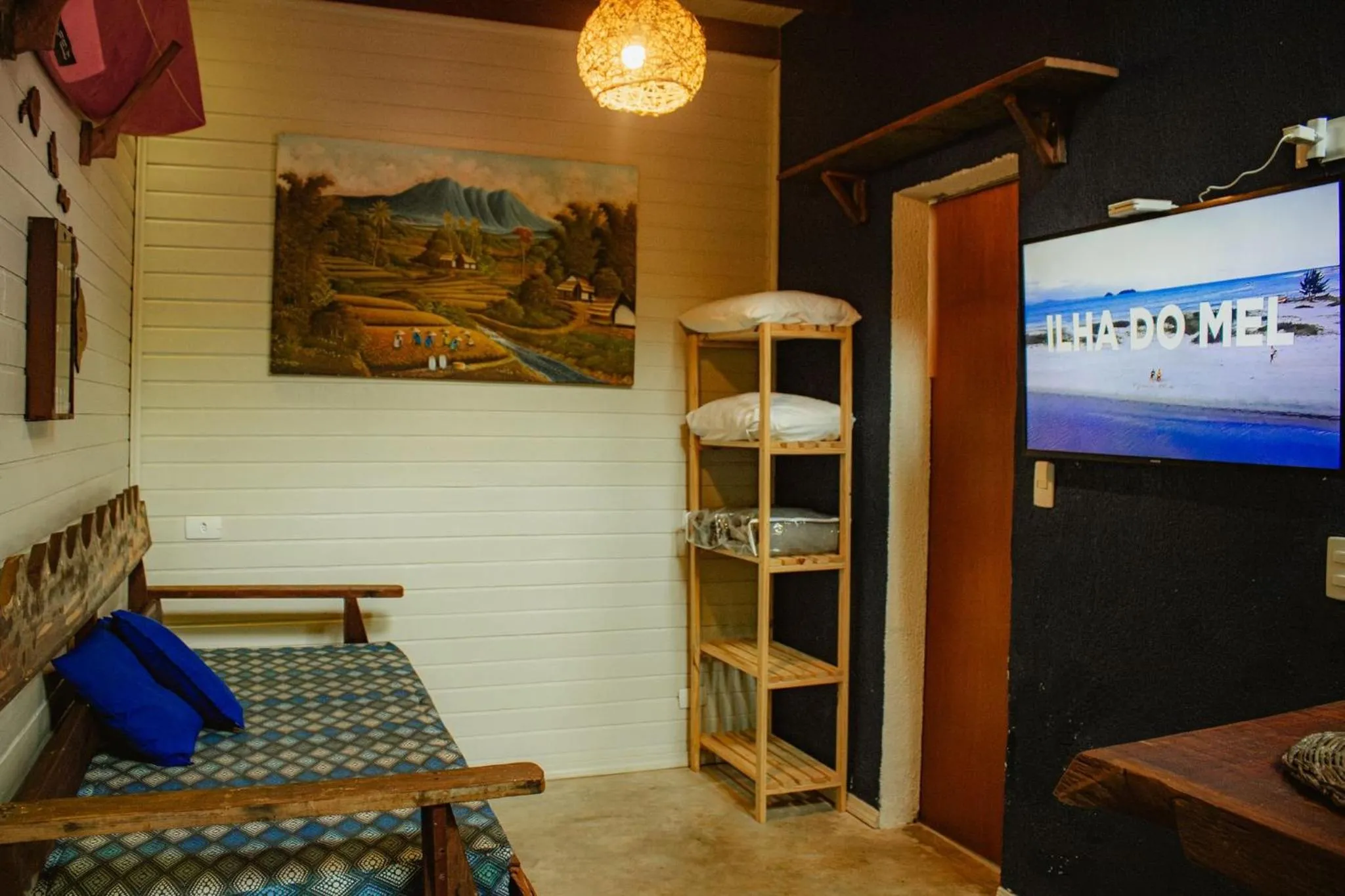 TV and multimedia, Bed in Surfway Ilha do Mel