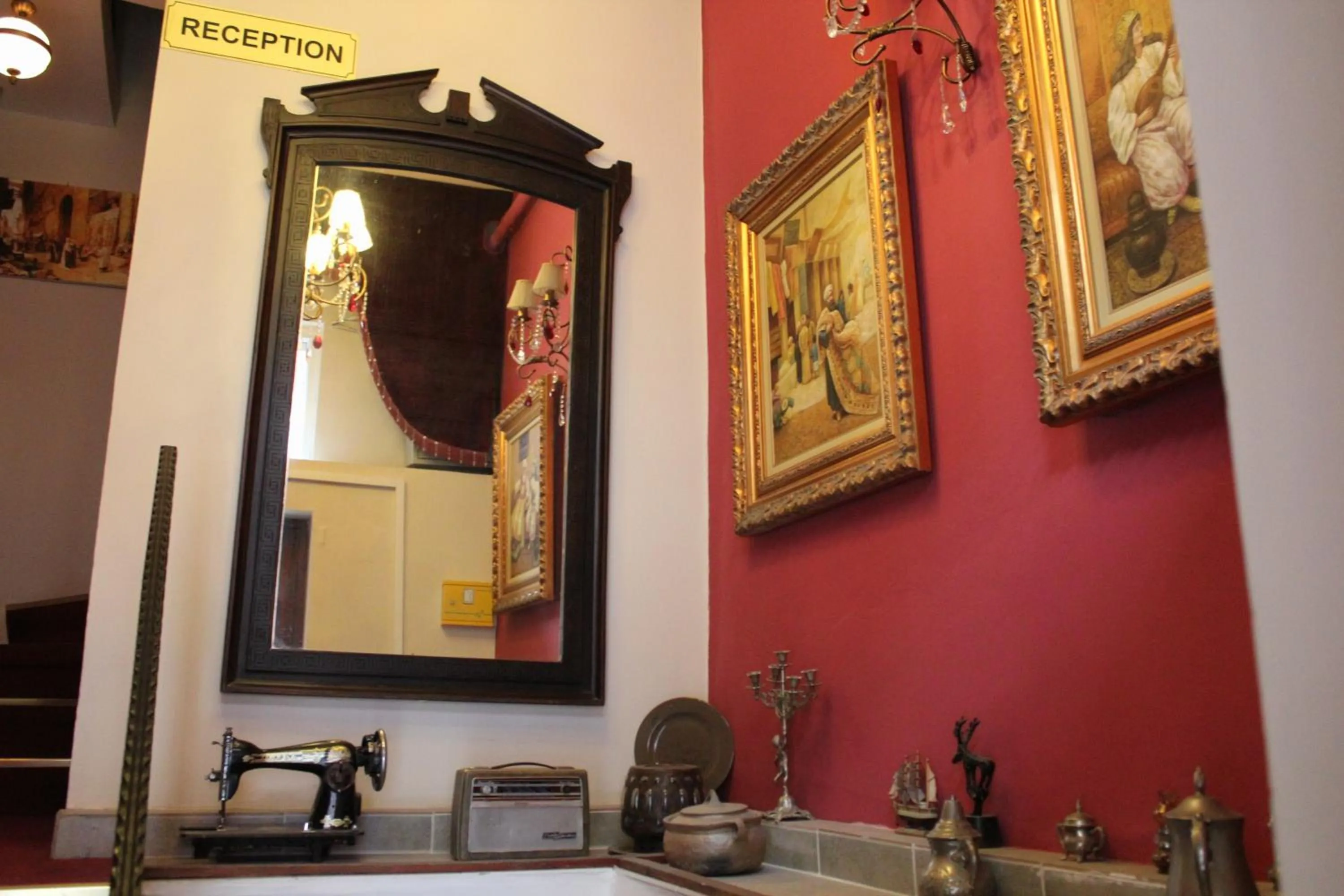 Decorative detail in Asmali Hotel