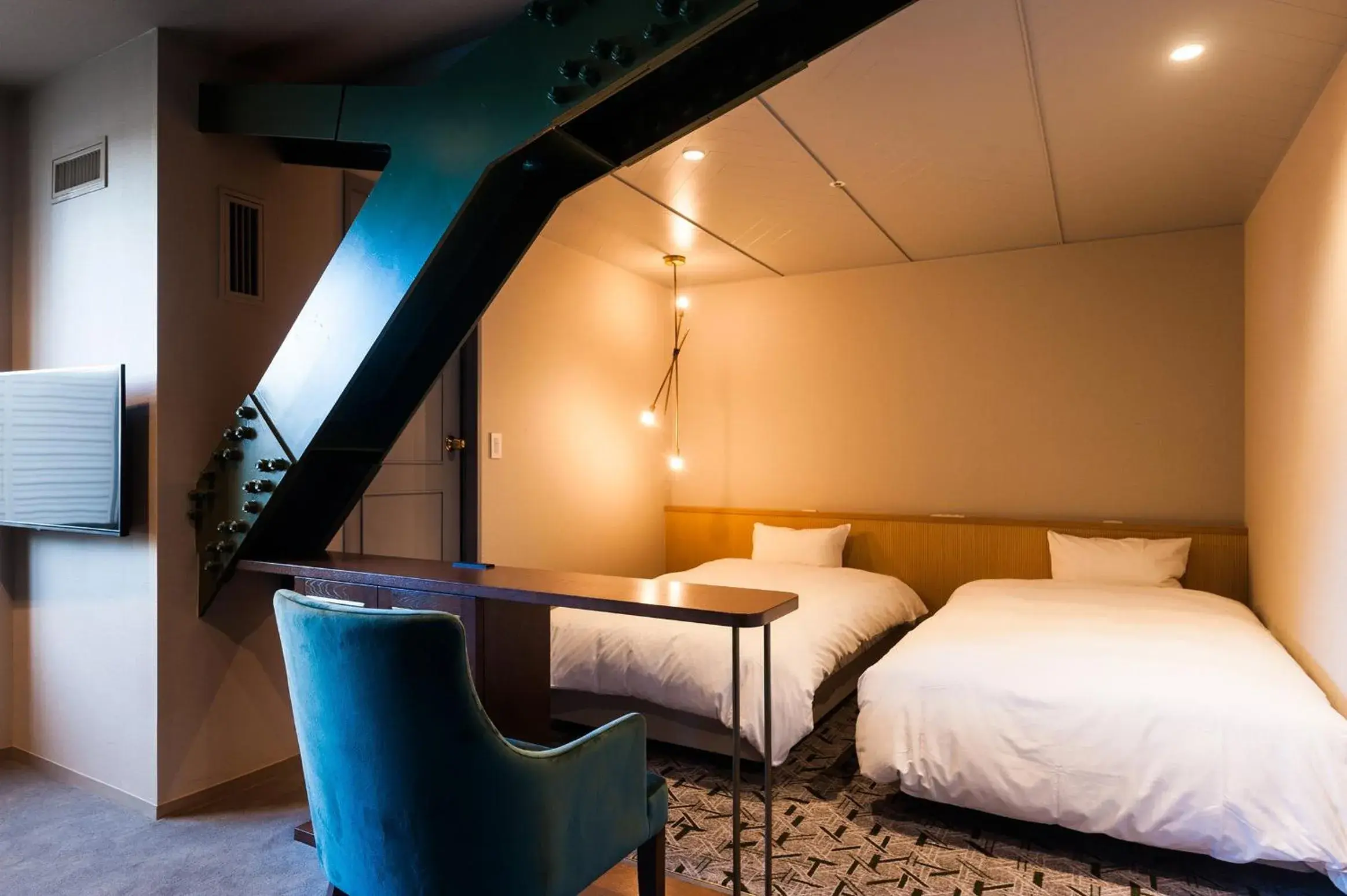 Bed in Mito Sannomaru Hotel Bed in Mito Sannomaru Hotel