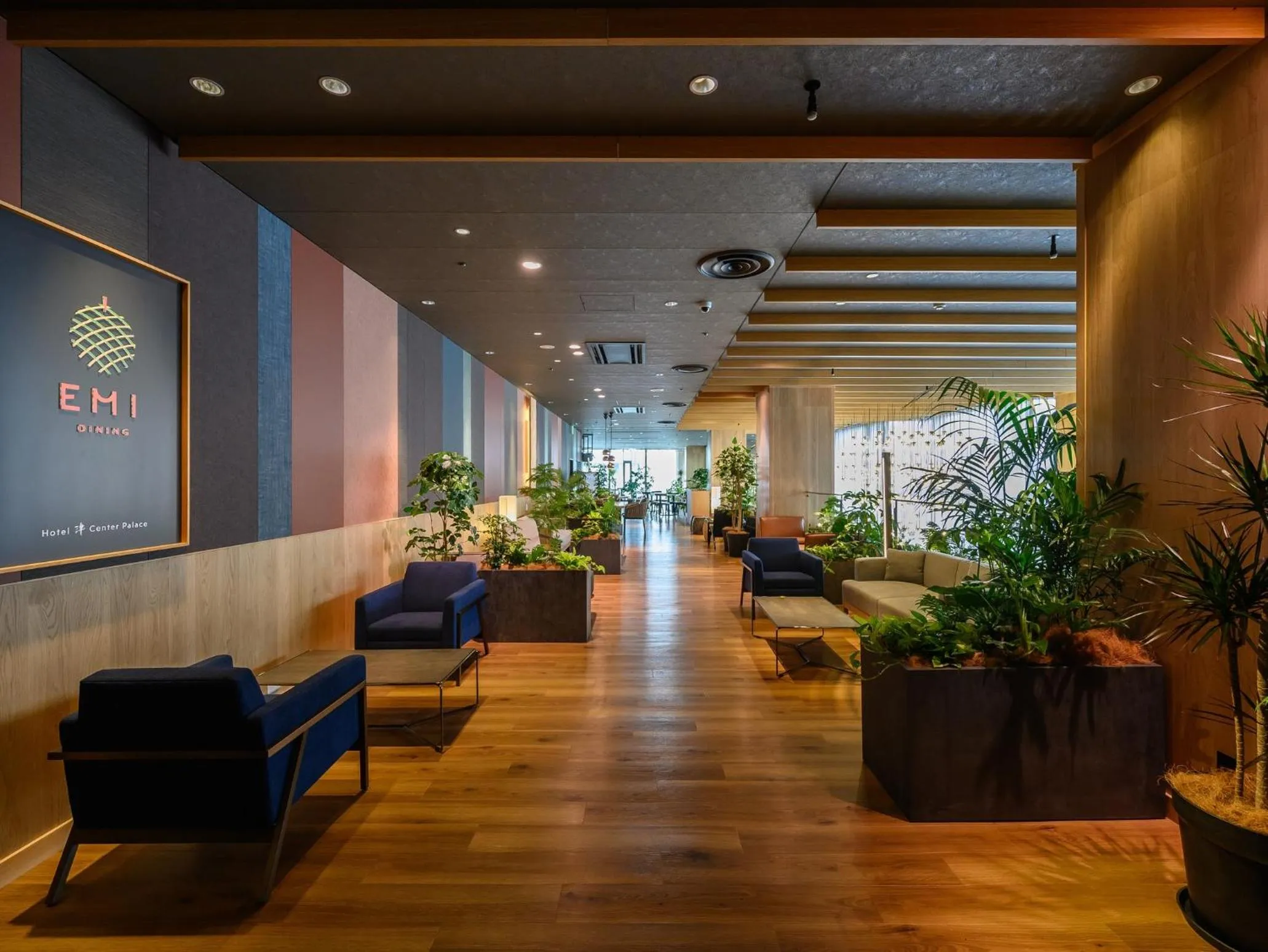 Decorative detail in Hotel Tsu Center Palace