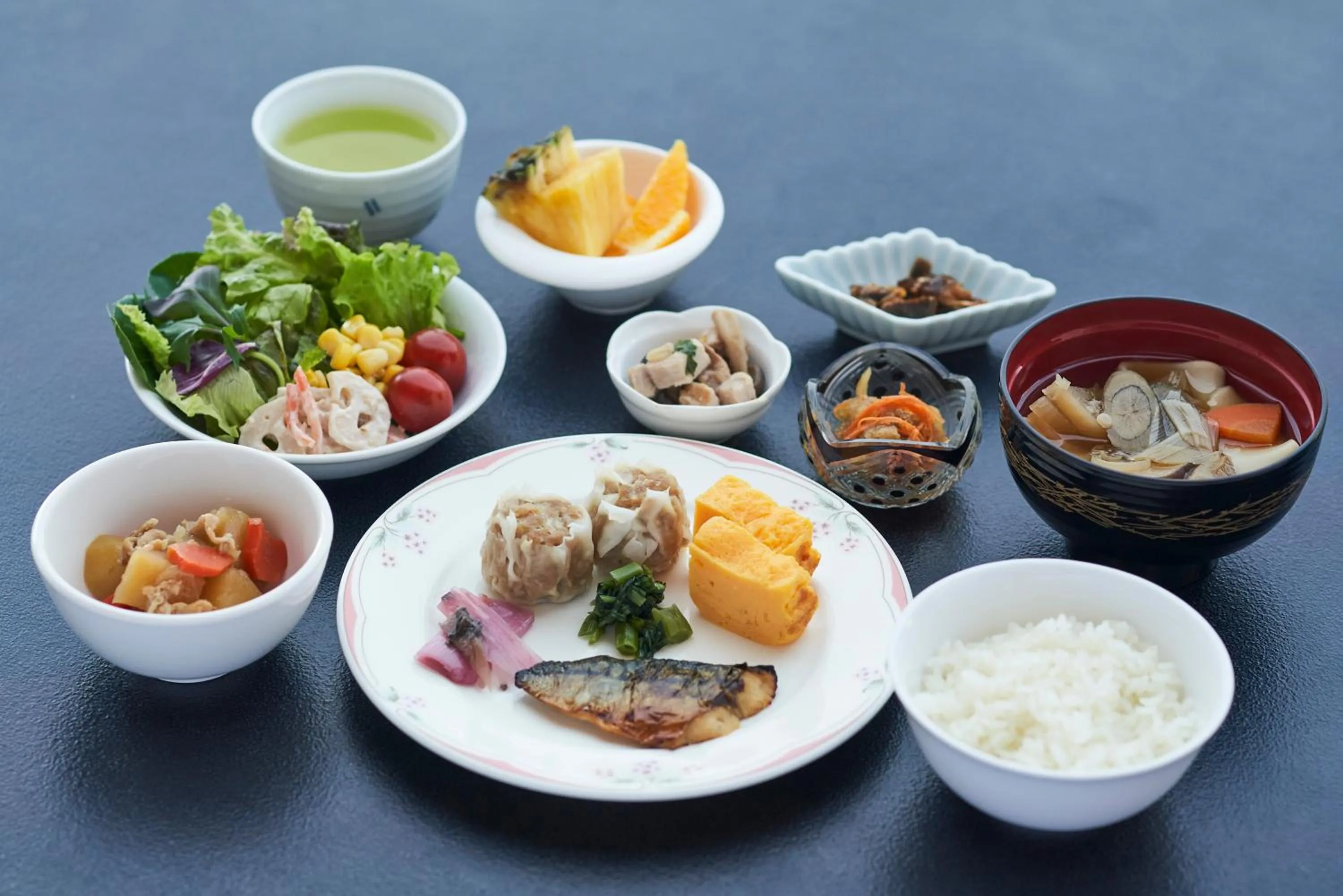 Breakfast in Saitama Grand Hotel Fukaya