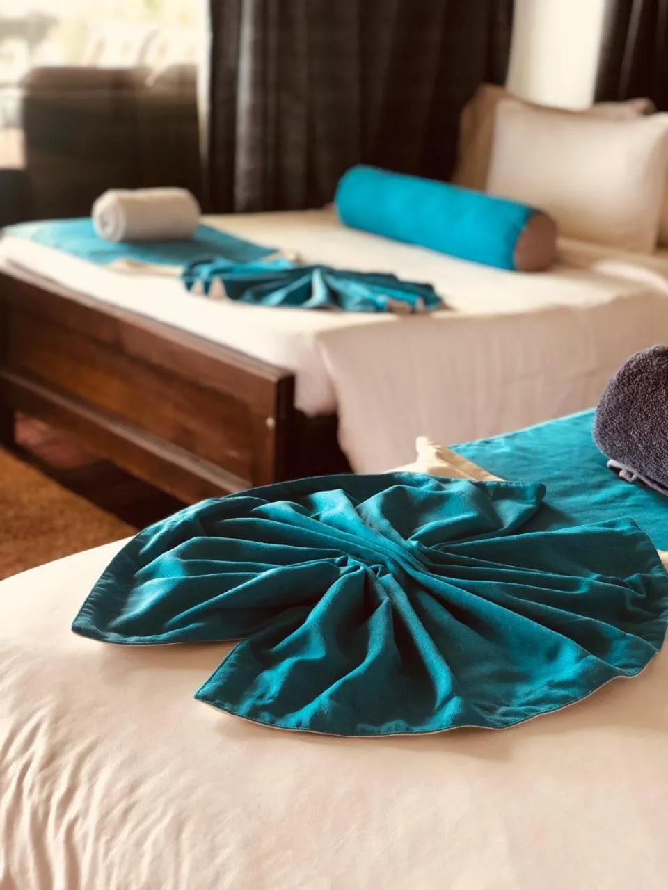 Bed in Awesome Place