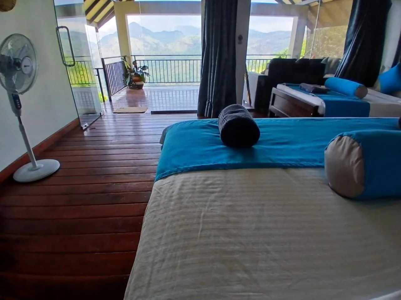 Natural landscape, Bed in Awesome Place