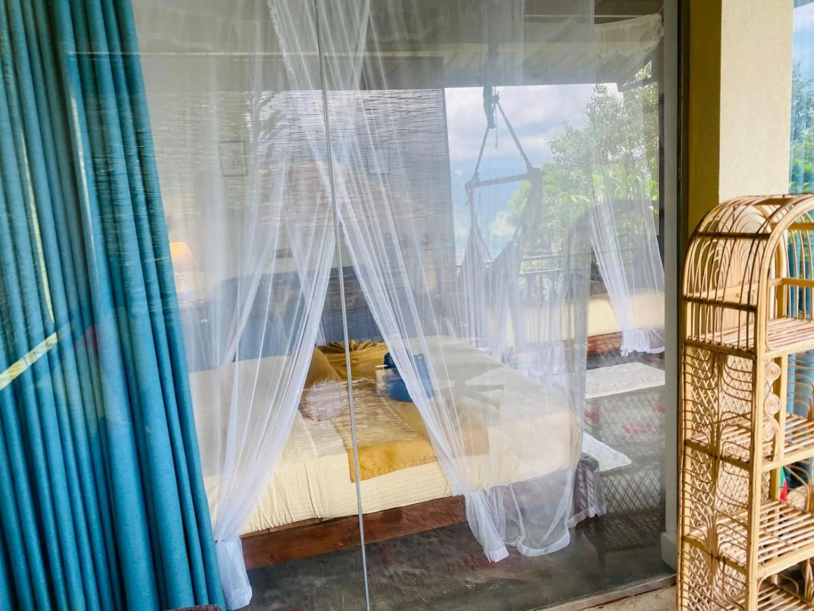 Bed in Awesome Place