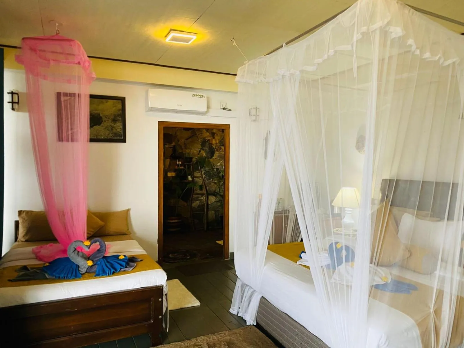 Bed in Awesome Place