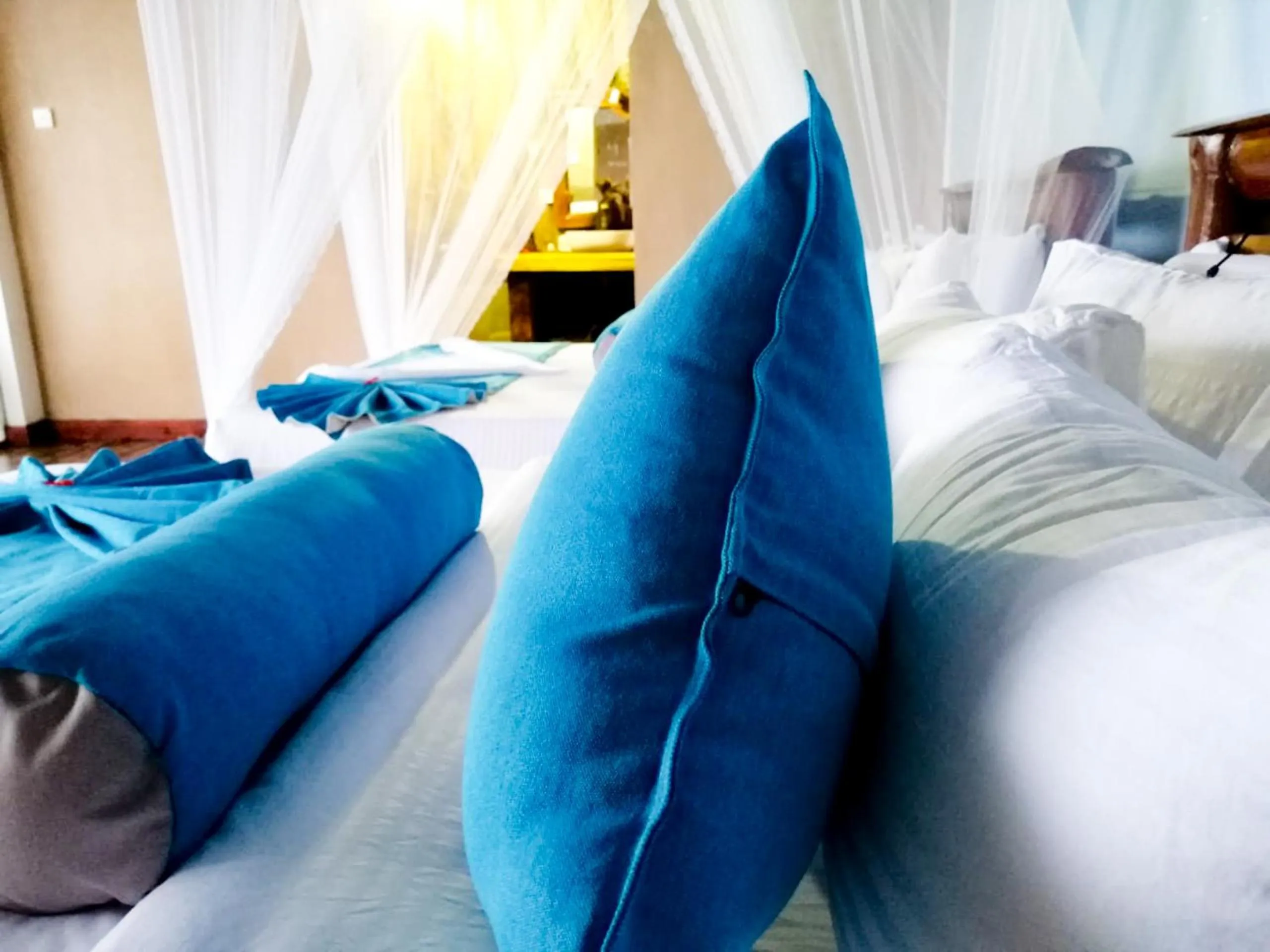 Bed in Awesome Place