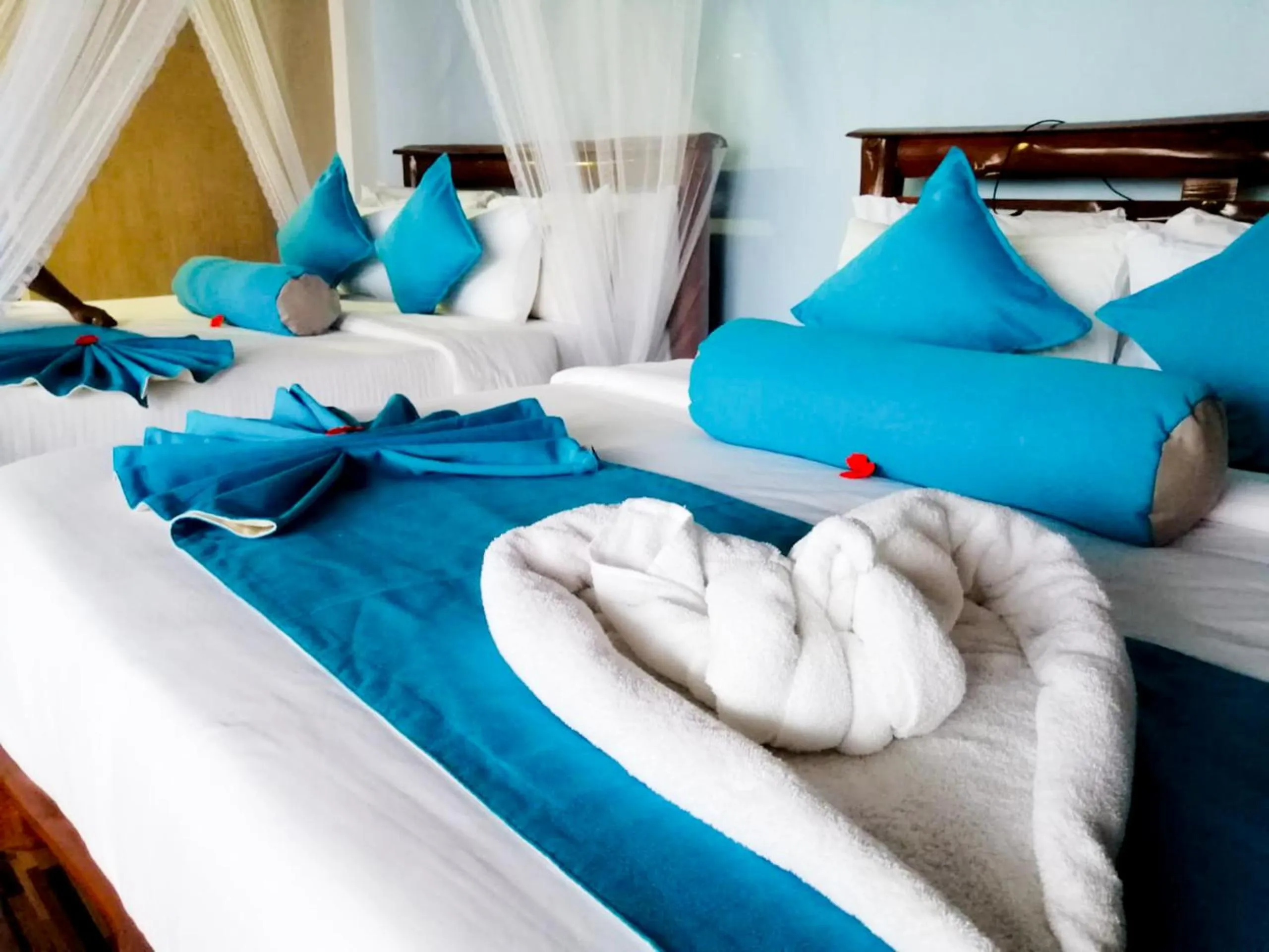 Bed in Awesome Place