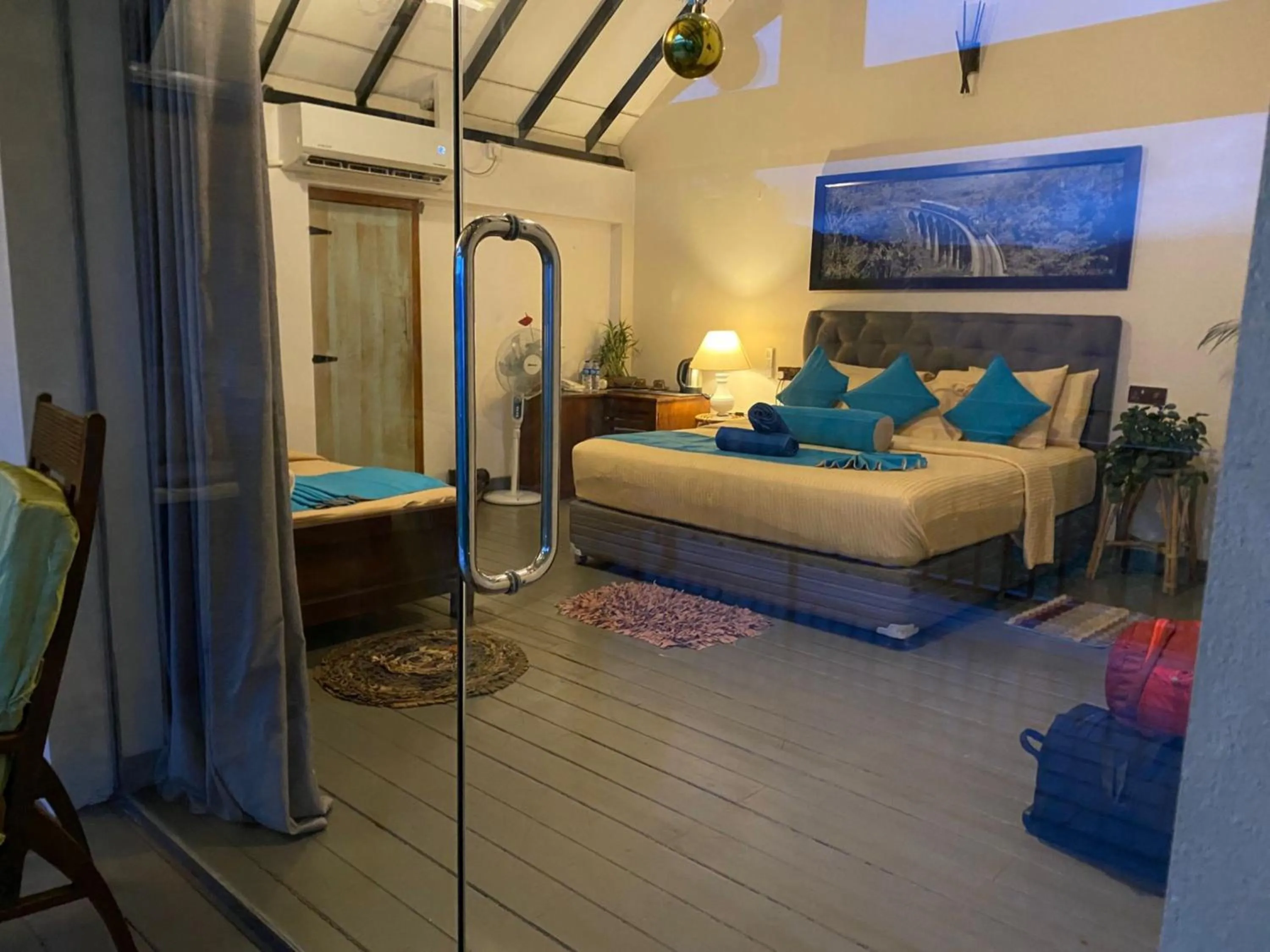 Bed in Awesome Place