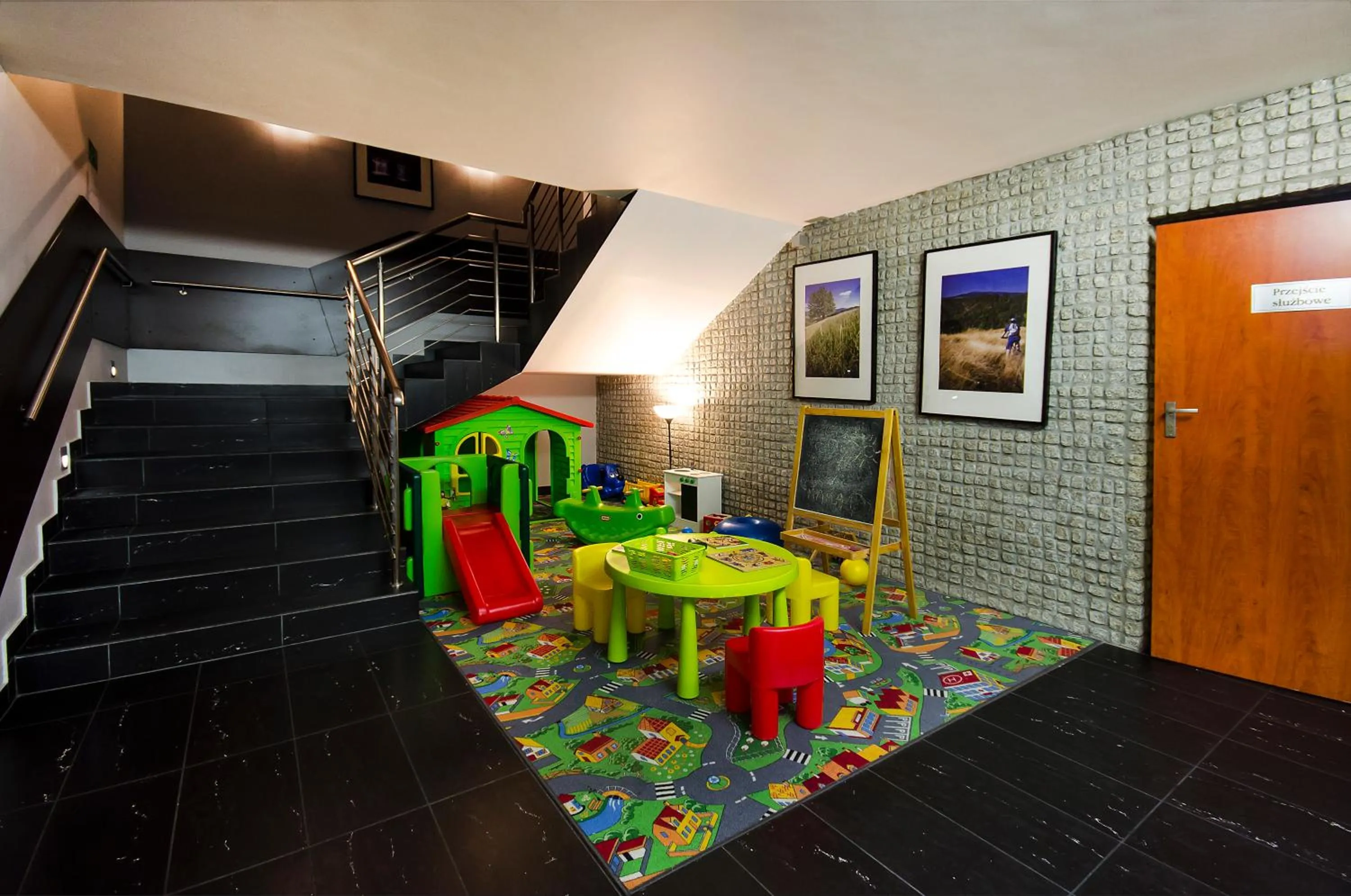 Lobby or reception in Hotel Pod Jedlami