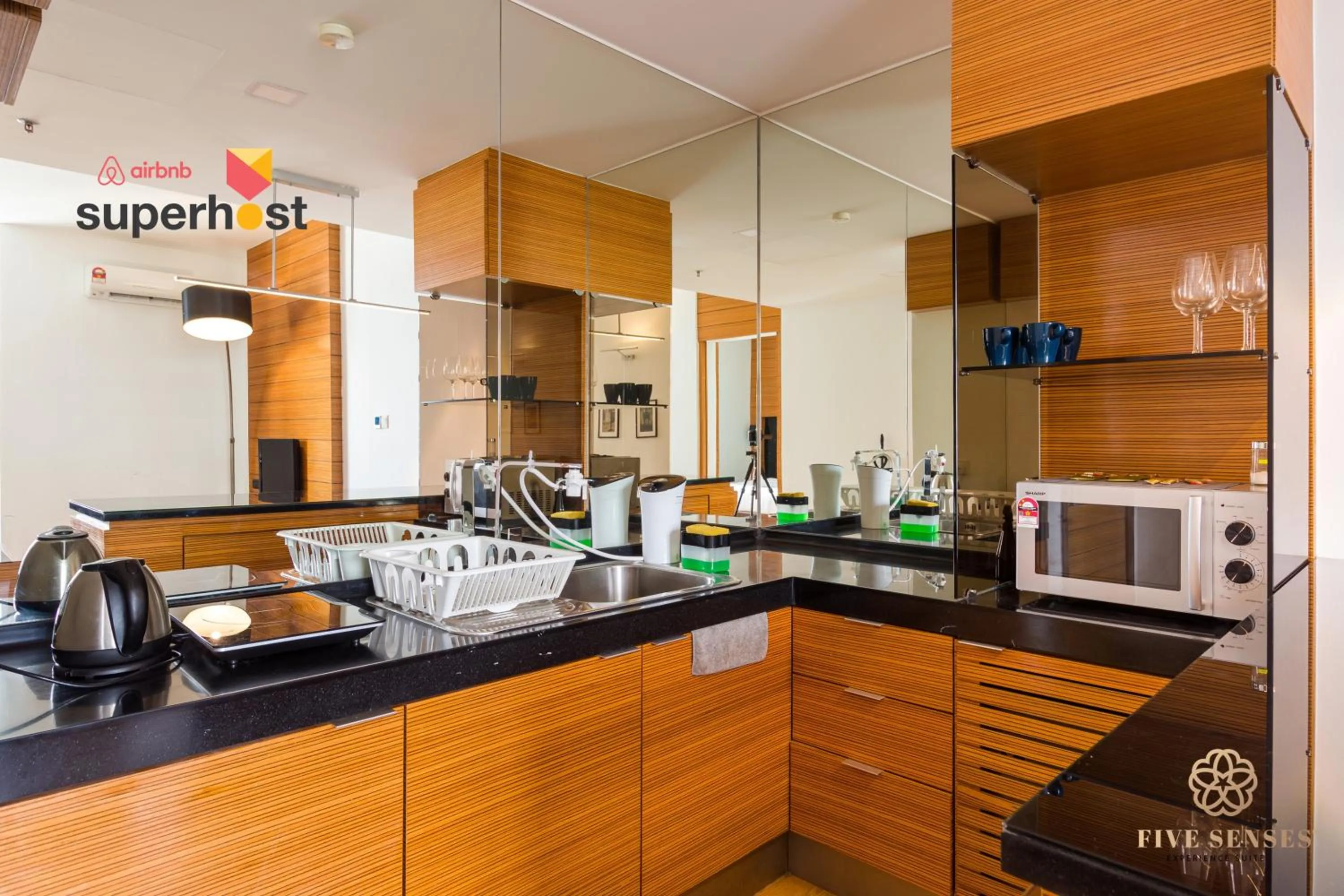 Kitchen or kitchenette in Dua Sentral Kuala Lumpur, Roam