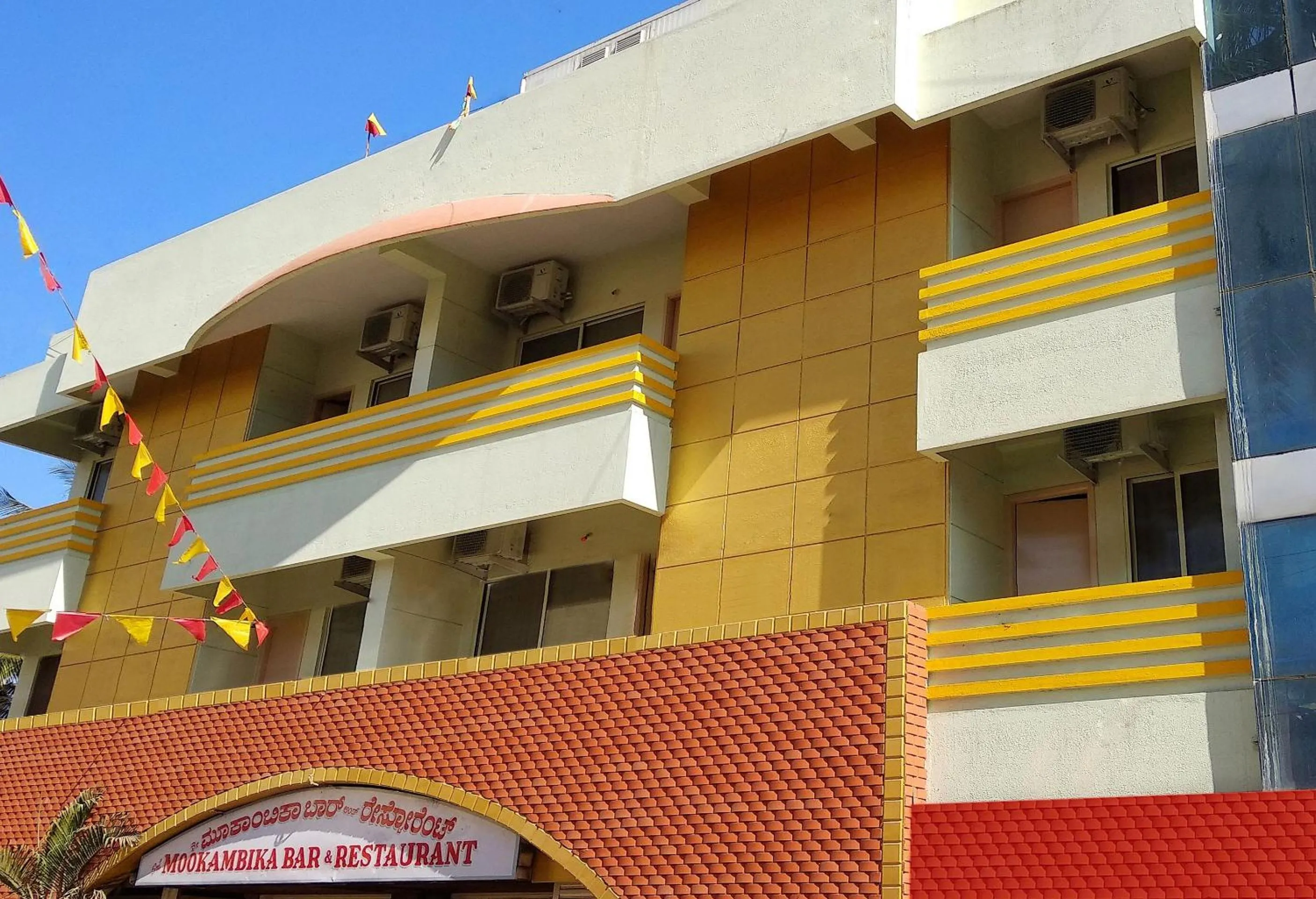 Facade/entrance in Super Hotel O Shree Mookambika Guest House Near Sri Someshwara Swami Temple