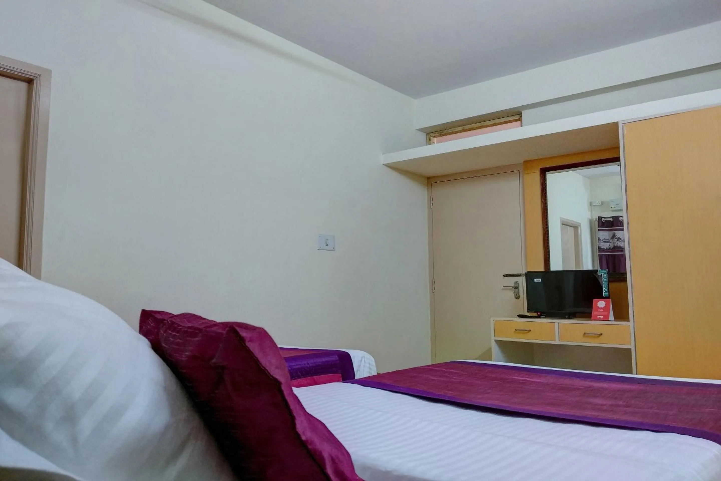 Bedroom, Bed in Super Hotel O Shree Mookambika Guest House Near Sri Someshwara Swami Temple