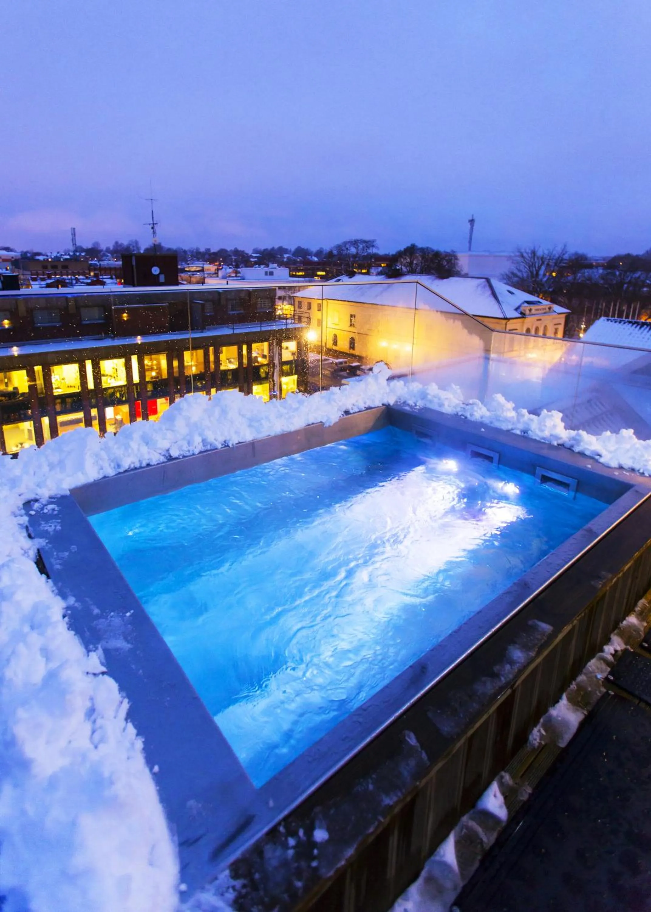Swimming pool in PM & Vänner Hotel