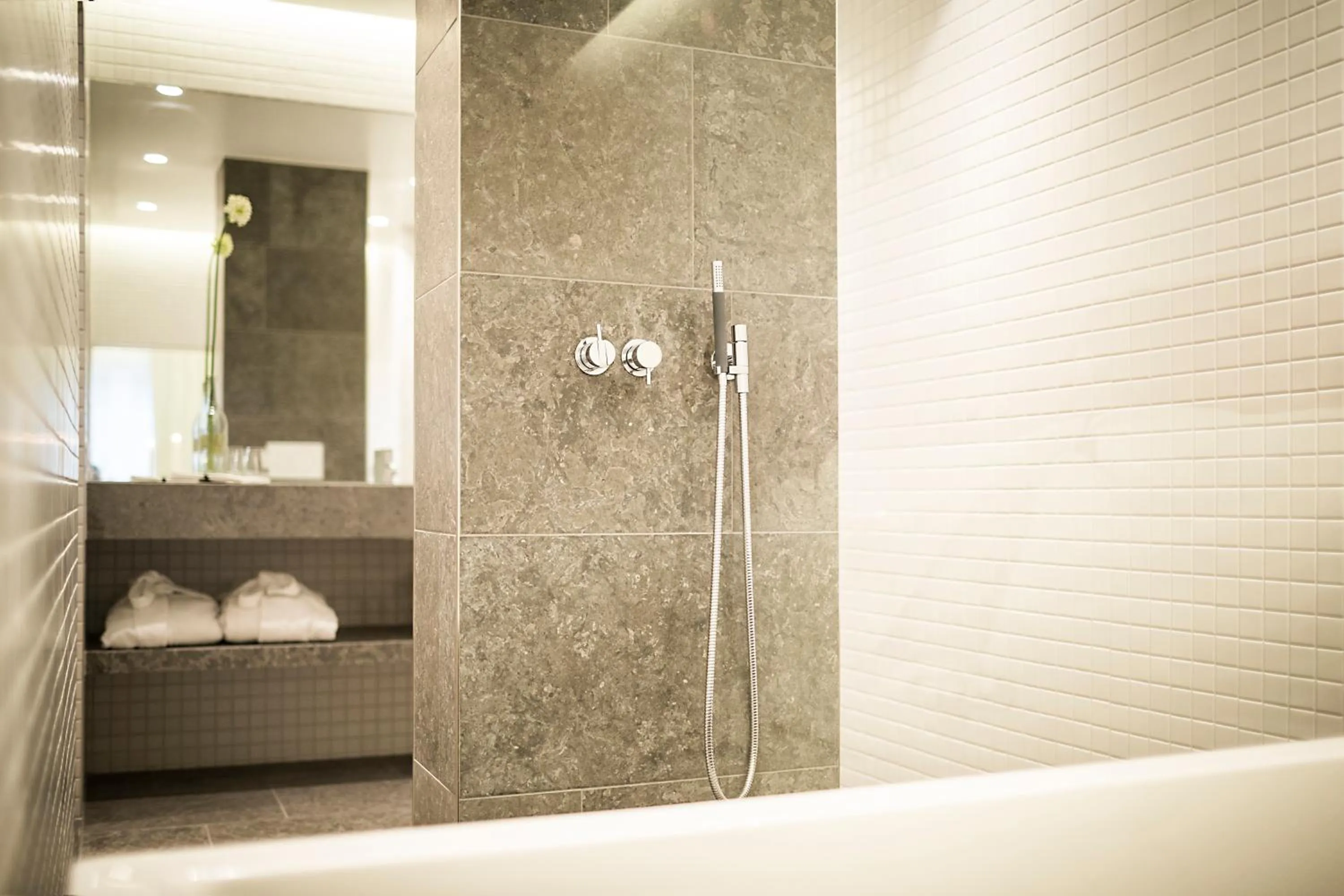 Bathroom in PM & Vänner Hotel