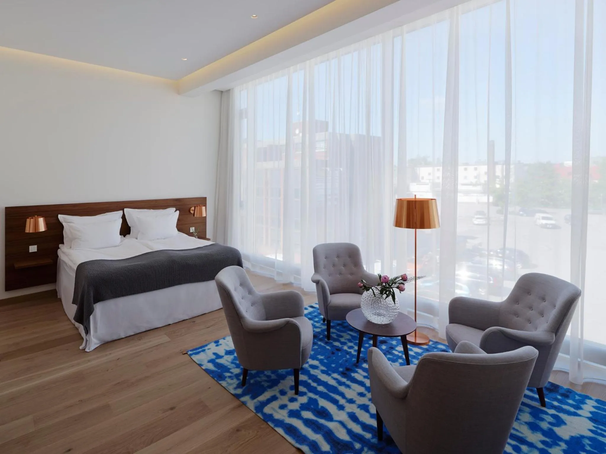 Photo of the whole room, Bed in PM & Vänner Hotel